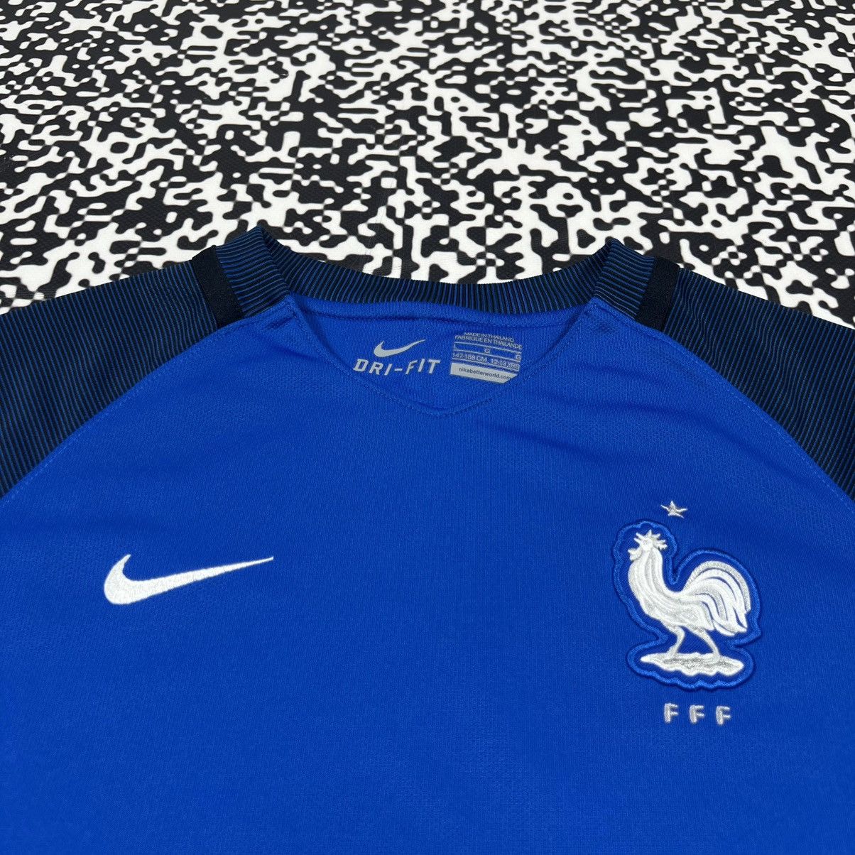 Nike Vintage Y2K Nike France Soccer Blokecore Style Jersey Tshirt Size S / US 4 / IT 40 - 11 Thumbnail