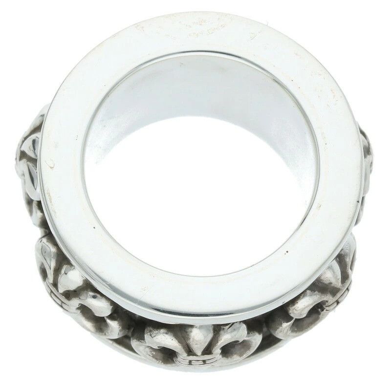 Chrome Hearts OFFER OK 🔥 7 CHROME HEARTS RING SPINNER BS FLEUR silver Size ONE SIZE - 5 Thumbnail