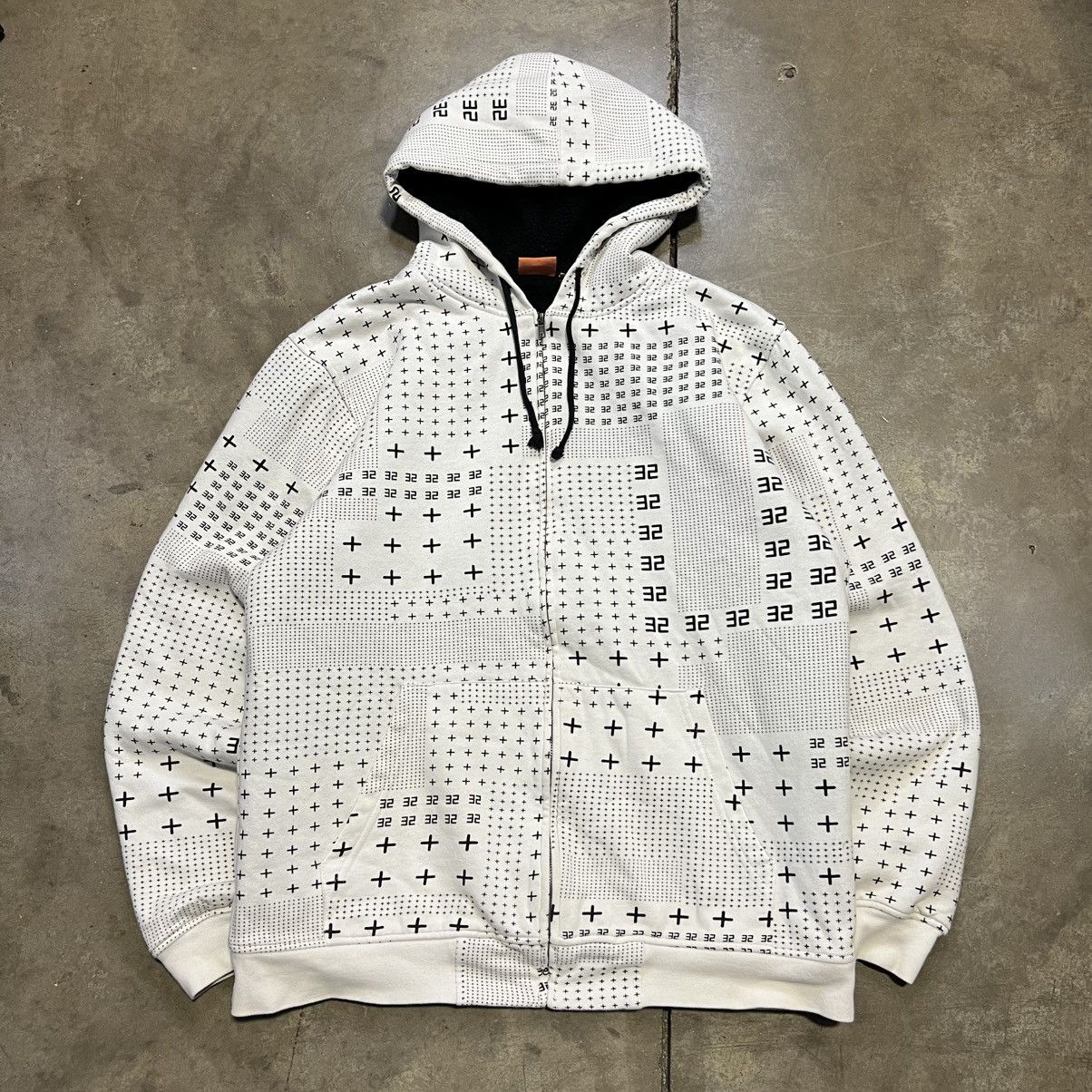 Vintage Vintage Y2K thirty two Zip Up Hoodie Sweatshirt Skater Cyber Size US L / EU 52-54 / 3 - 1 Thumbnail