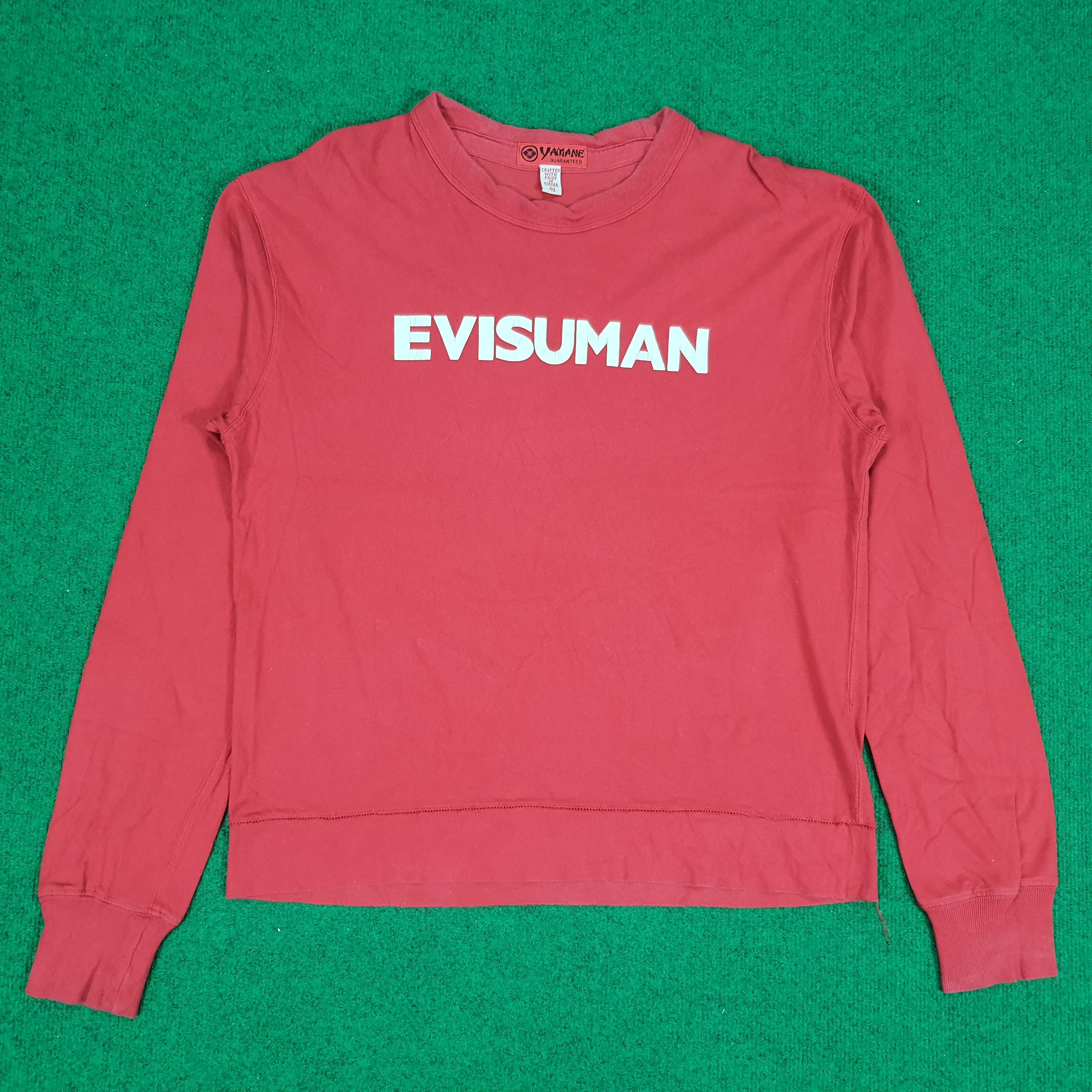 Evisu × Japanese Brand × Vintage Vintage Evisu Japanese Brand Evisuman Long Sleeve Tshirt Size US L / EU 52-54 / 3 - 1 Thumbnail