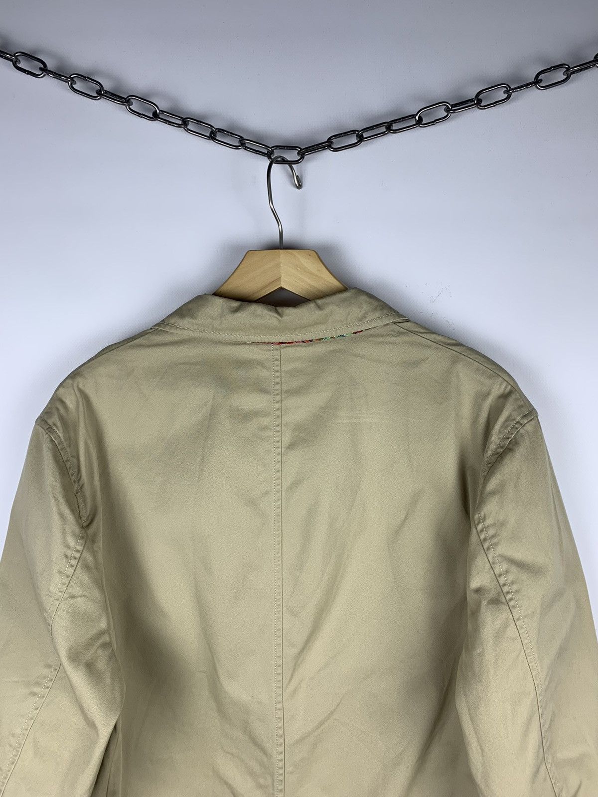 Polo Ralph Lauren Vintage Polo Ralph Lauren Blazer Mens 42R Jacket Coat Beige Size 42R - 10 Thumbnail