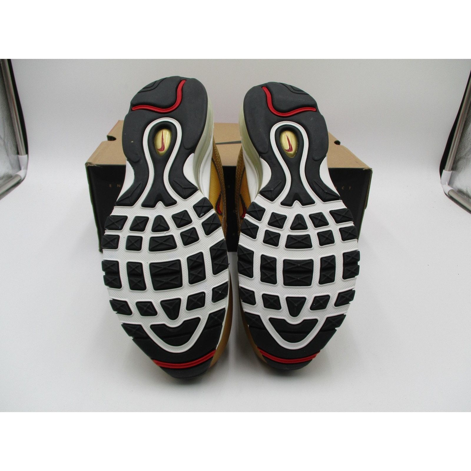 Nike Nike Air Max 97 OG Shoes Wm Sz 10.5 Metallic Gold DQ9131-700 Size US 10.5 / IT 40.5 - 7 Thumbnail