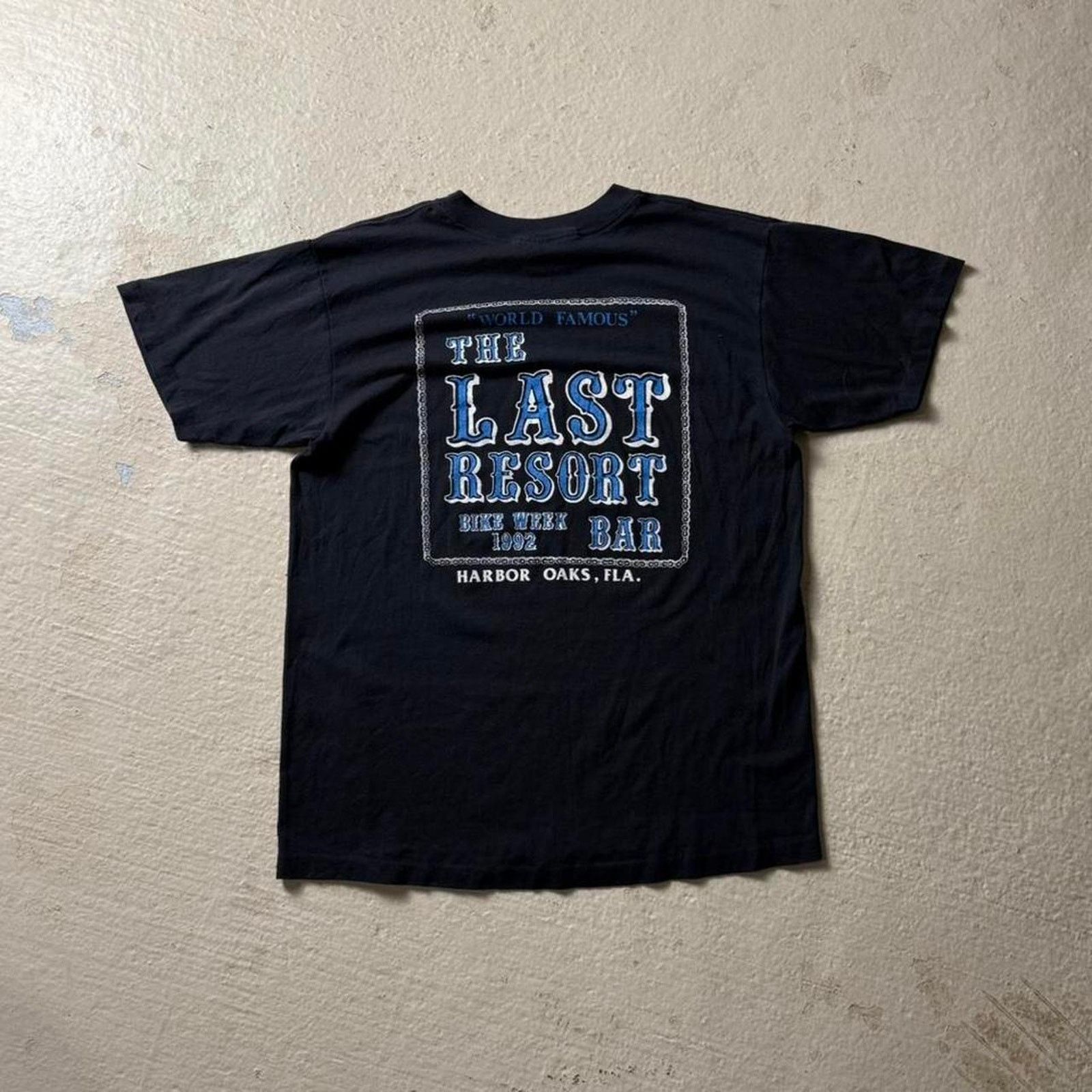 Other Vintage 1992 Easy Riders Tour Men's L Black Tee Size US L / EU 52-54 / 3 - 4 Thumbnail