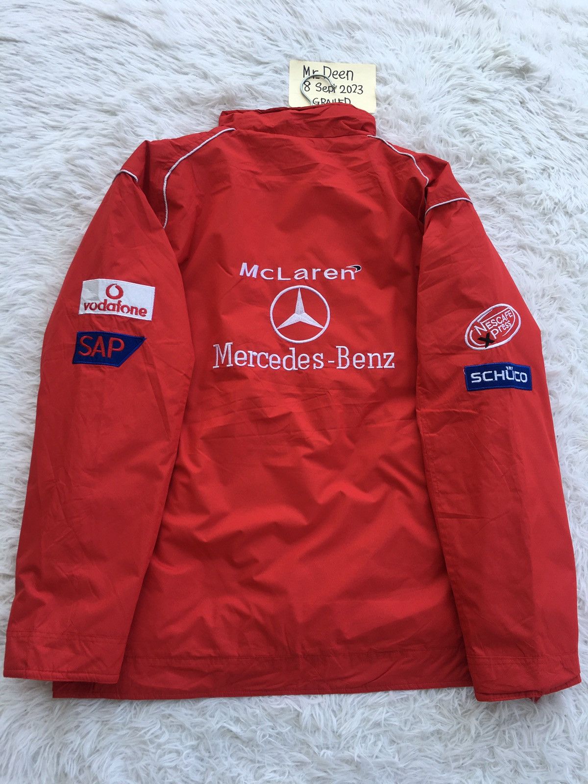 Formula 1 Rare Mercedes Benz x Johnie Walker Racing Jacket Size US XL / EU 56 / 4 - 16 Thumbnail