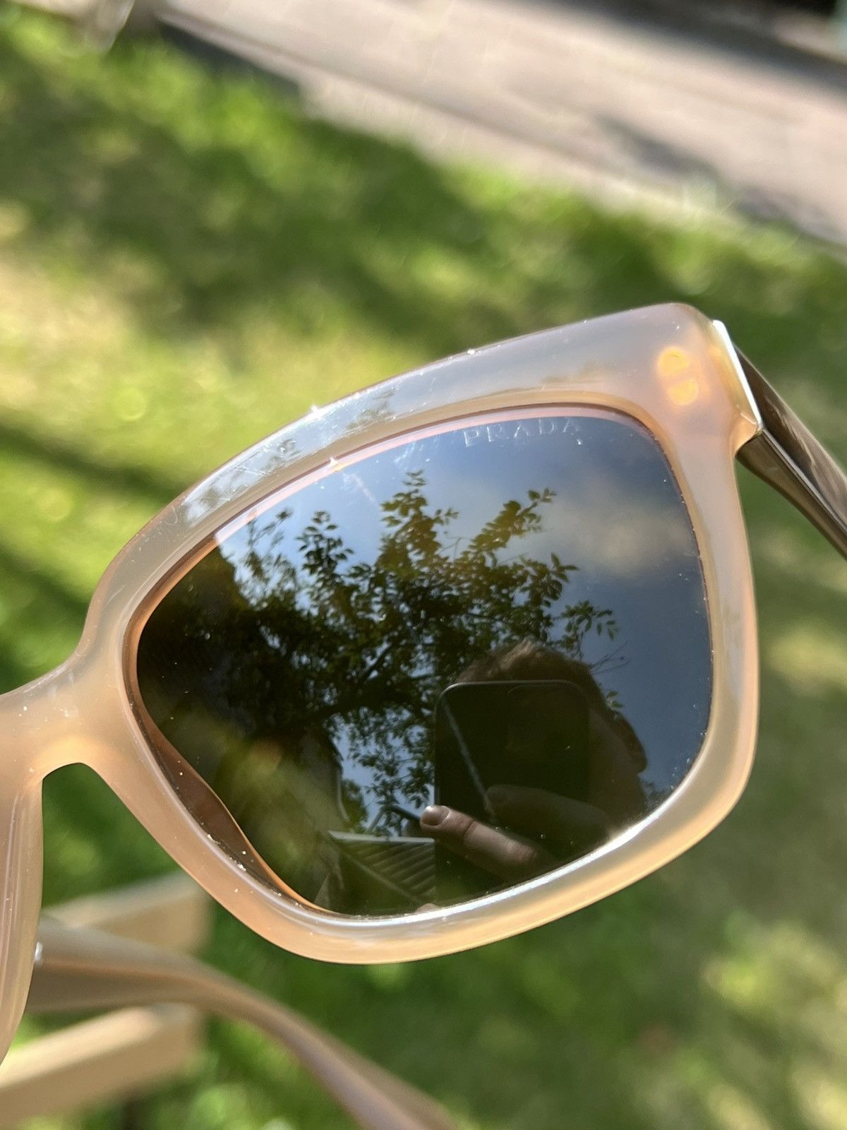 Prada Vintage Prada Women’s Sunglasses Archive Summer Item Size ONE SIZE - 7 Thumbnail