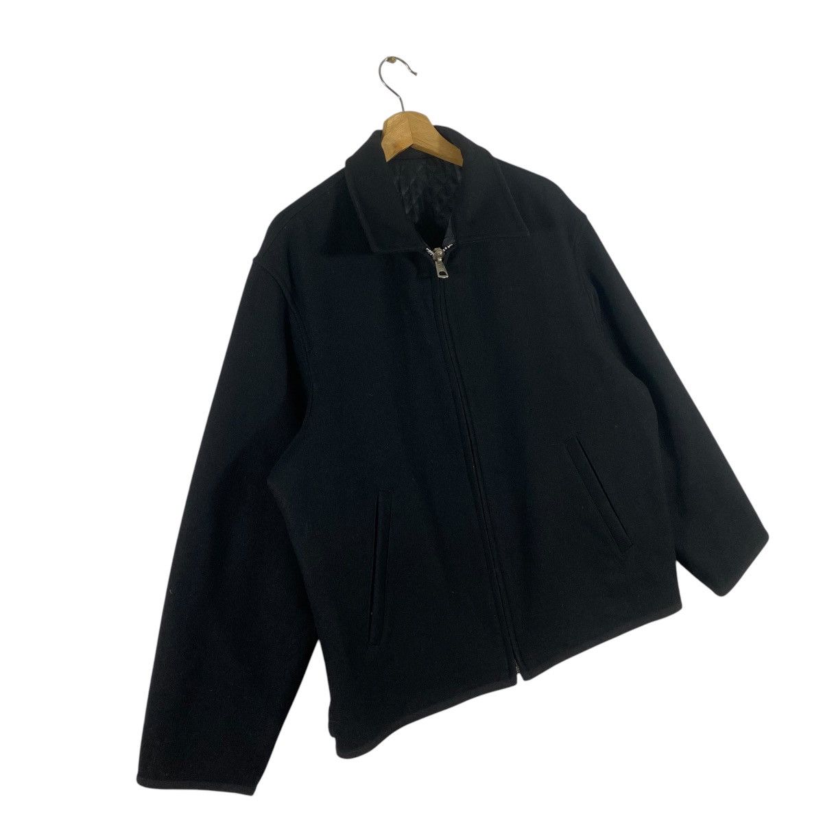 Vintage × Y's for Men × Yohji Yamamoto Vintage Ys For Men Yohji Yamamoto Reversible Wool Zipper Size US L / EU 52-54 / 3 - 3 Thumbnail