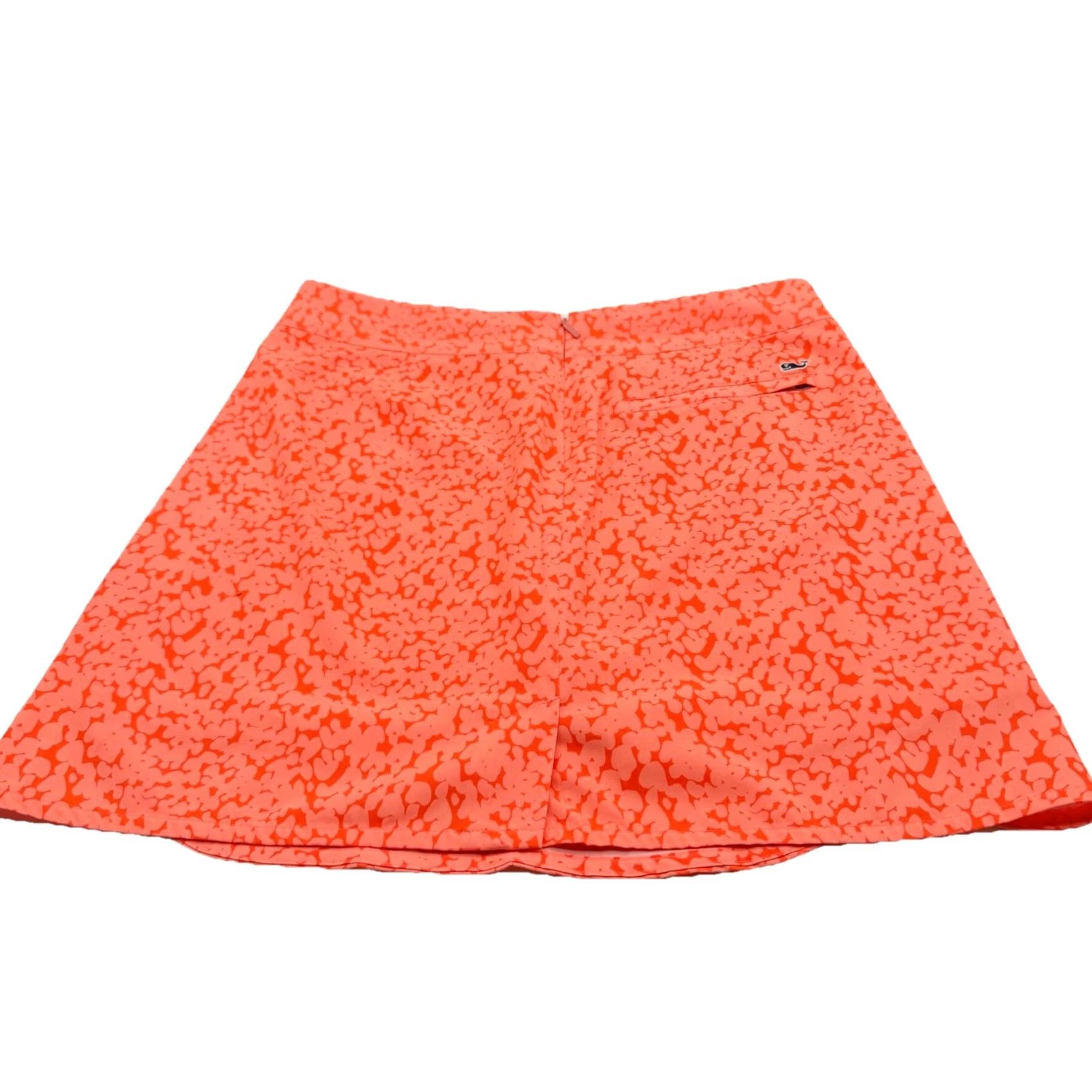 Vineyard Vines Vineyard Vines S Performance Skort Fiery Coral Pickleball Golf Tennis Athletic Size ONE SIZE - 6 Thumbnail