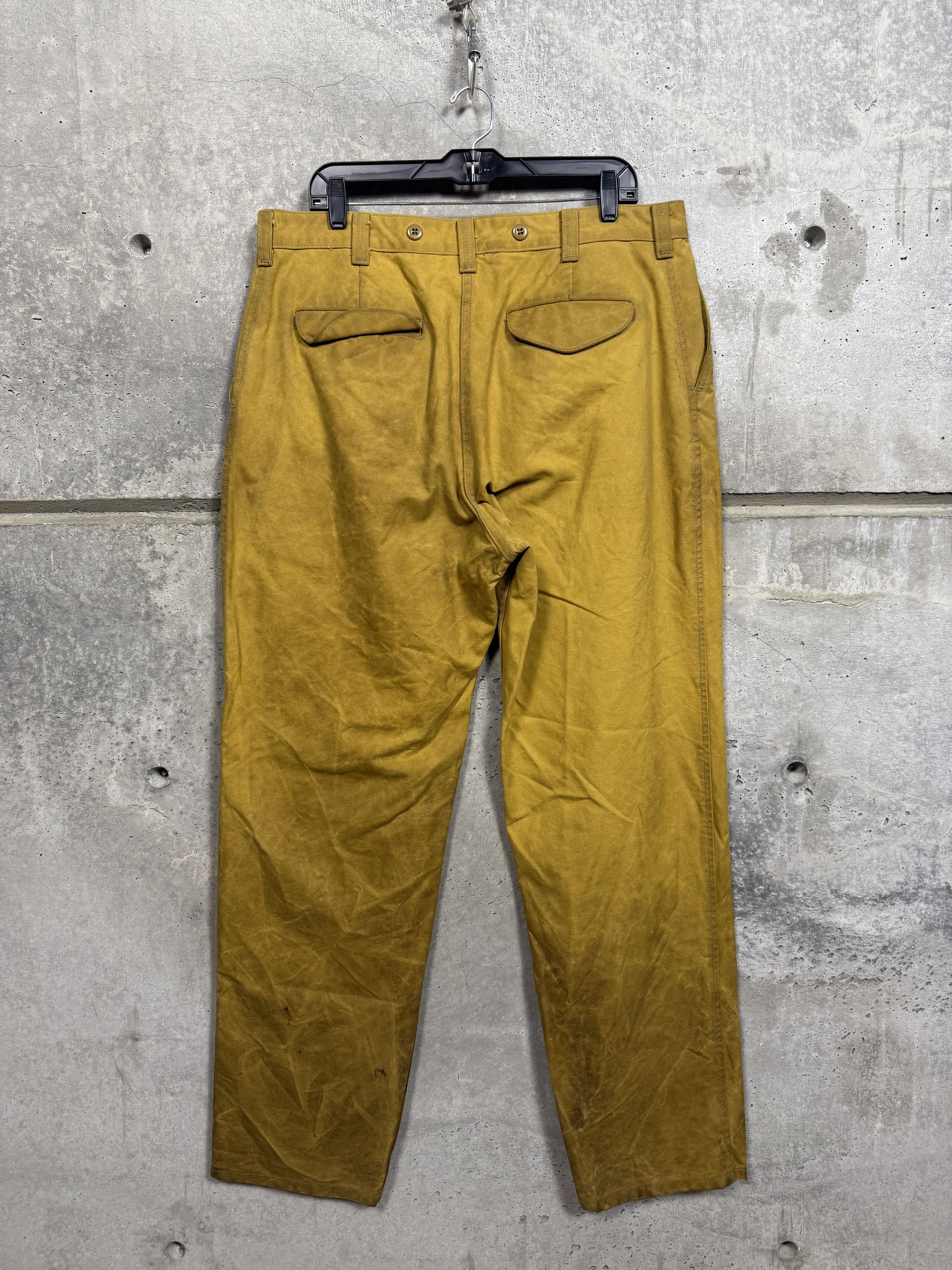 Filson Vintage Filson 14005SB Oil Finish Single Tin Pants Size US 38 / EU 54 - 2 Thumbnail