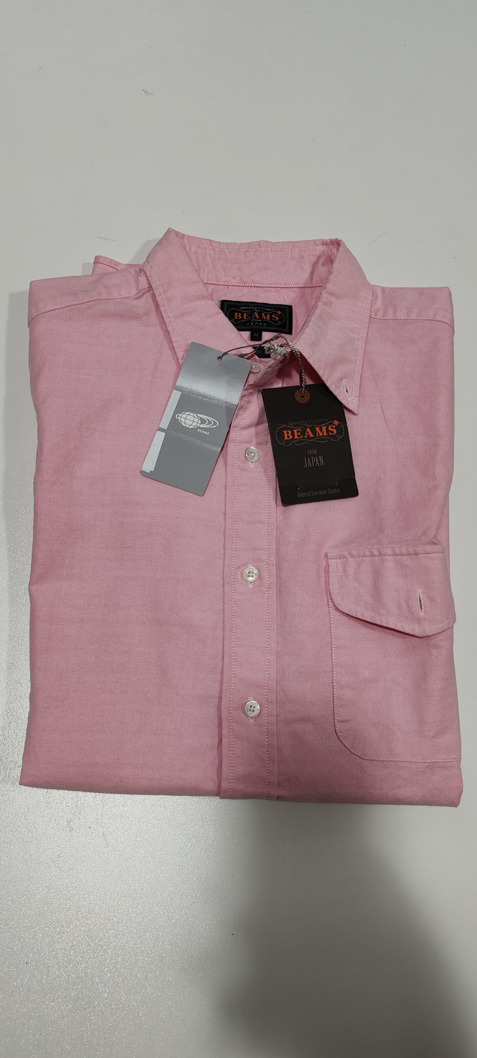 Beams Plus Beams Plus - BD Short Sleeve Oxford Shirt Tg:M Size US M / EU 48-50 / 2 - 12 Thumbnail