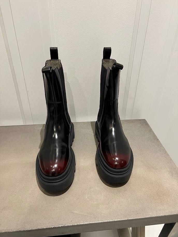Allsaints All Saints Chelsea black Alex with Truffle finish Size US 7 / IT 37 - 1 Thumbnail
