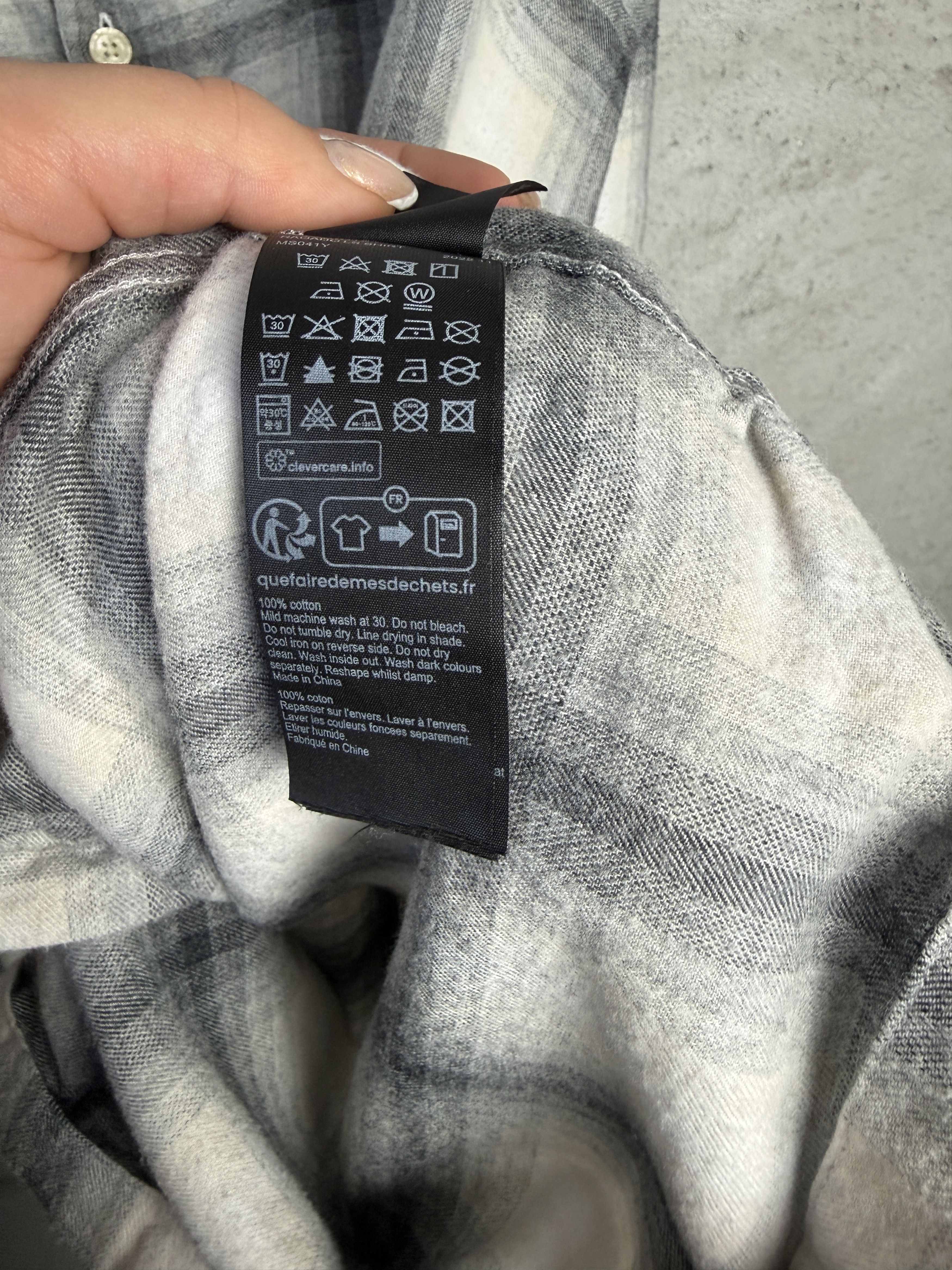 Allsaints Allsaints Ragado ls shirt checked casual cotton Size US XXL / EU 58 / 5 - 6 Thumbnail