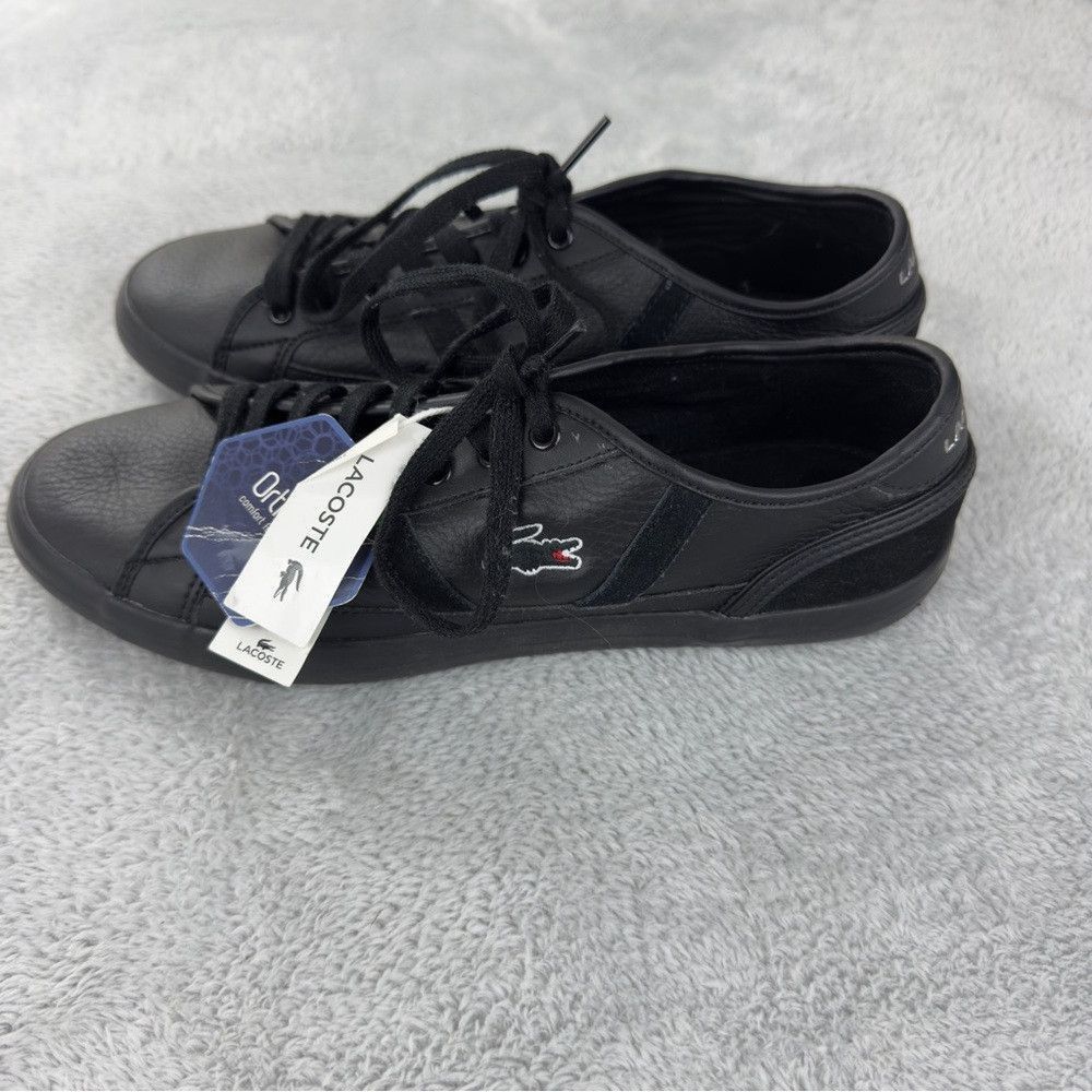 Lacoste Lacoste NWT Men's Sz 9.5 US/8.5 UK/42.5 EU Orthiolite Black Size US 9.5 / EU 42-43 - 7 Thumbnail