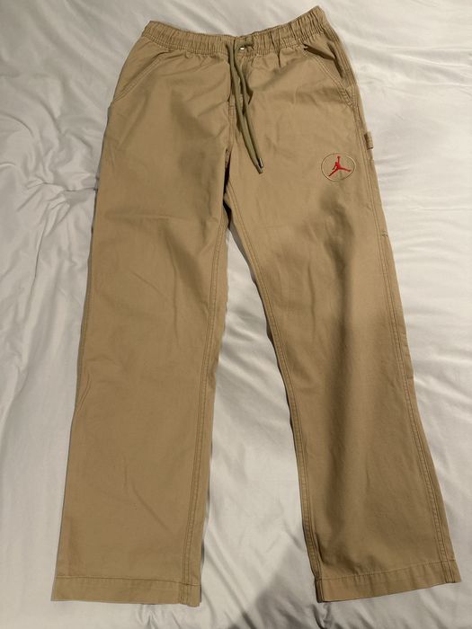 travis scott jordan canvas pants