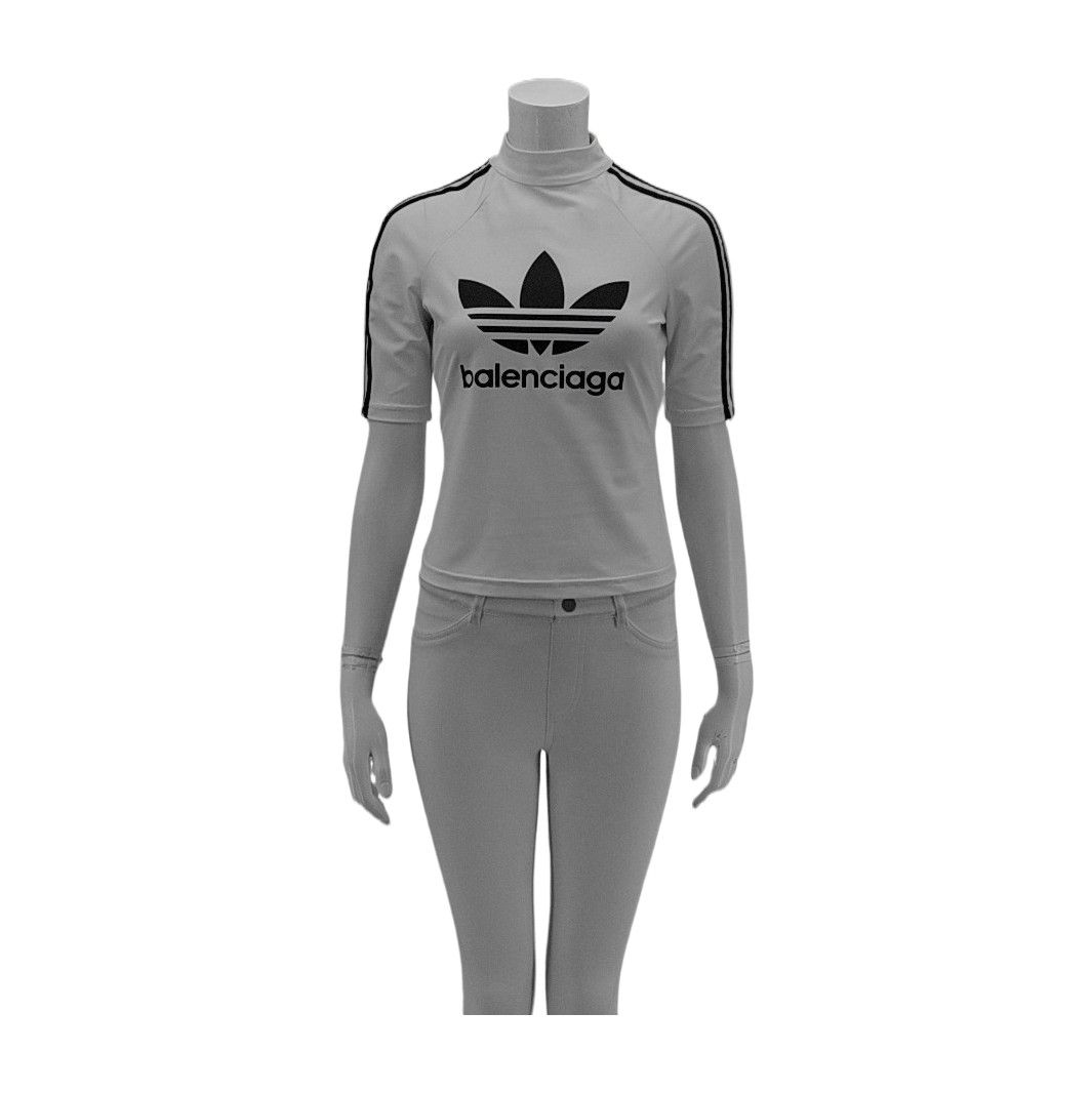 Balenciaga Balenciaga x Adidas Logo T-Shirt Size 38 Size S / US 4 / IT 40 - 1 Thumbnail