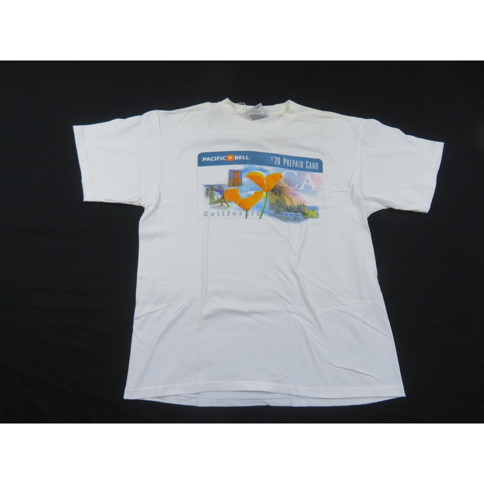 Other Pacific Bell T-shirt, California Phone 1995, White Sz L Size US L / EU 52-54 / 3 - 1 Thumbnail