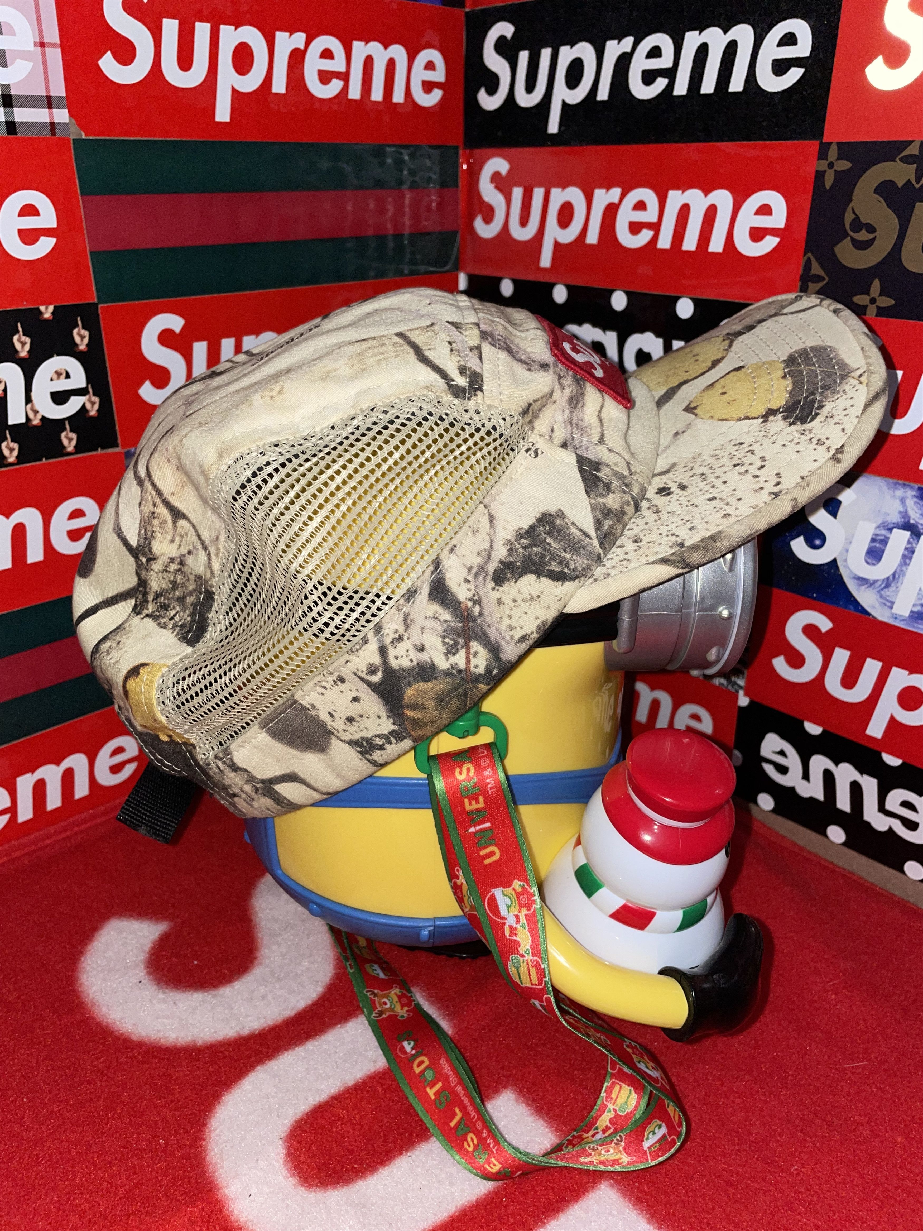 Supreme Supreme Aspen Wood Camo Mesh Camo Cap SS14 Size ONE SIZE - 3 Thumbnail