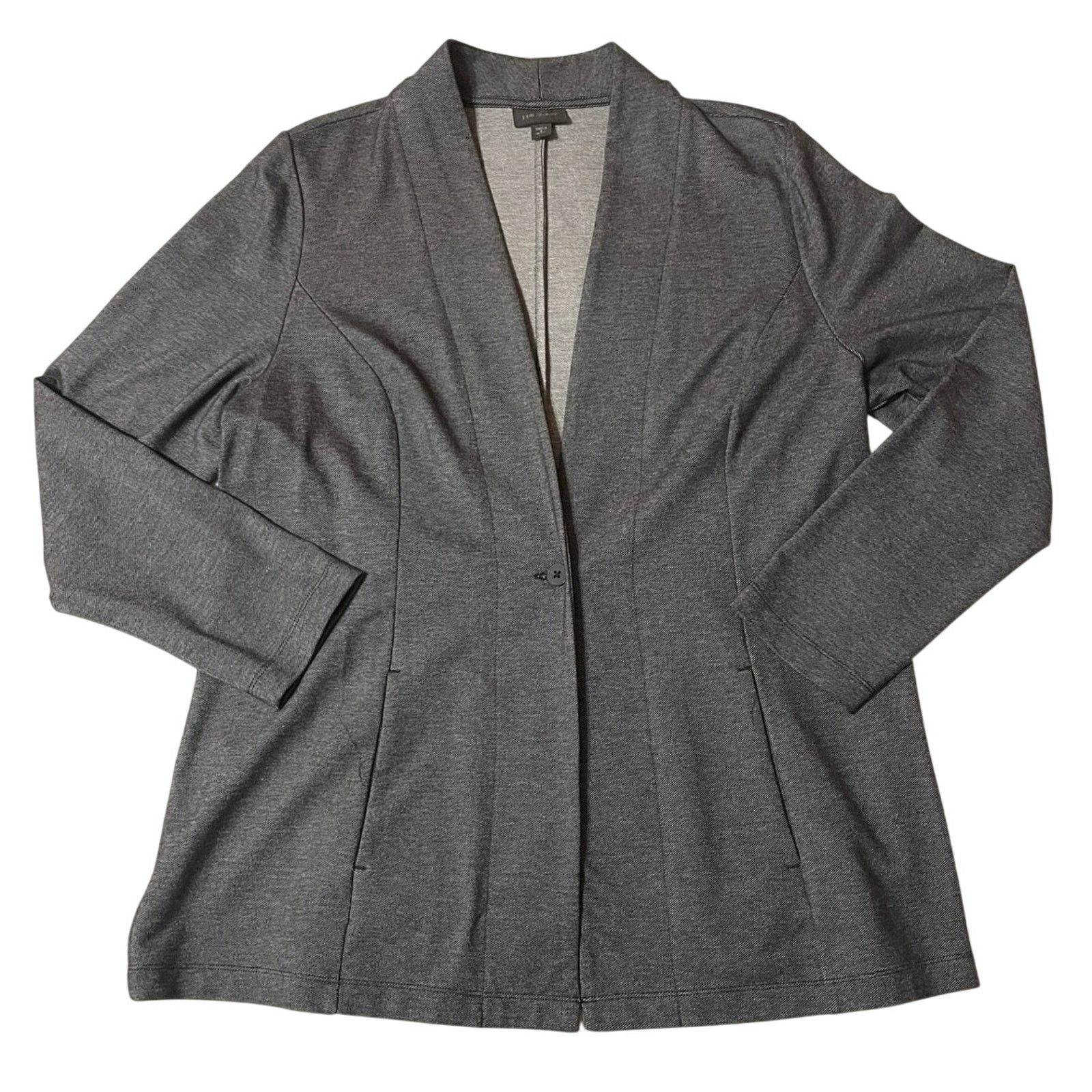 Other J. Jill Blue Business Casual Cardigan Blazer Medium Petite Size M / US 6-8 / IT 42-44 - 1 Thumbnail