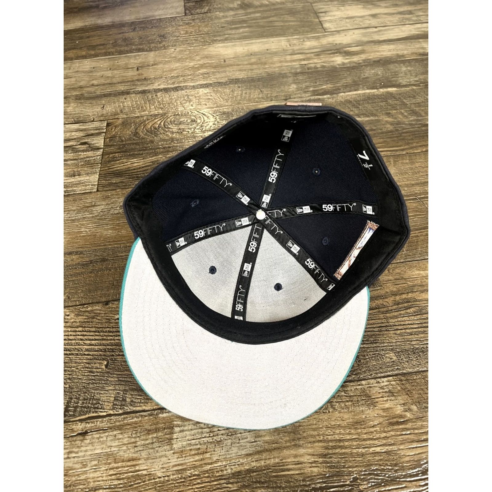 New Era New Era Seattle Mariners 125th Anniversary Hat Cap Black/Blue 7 1/2 Men Green Baseball Cap Mariners 125th Anniversary Mens Cap Size ONE SIZE - 7 Thumbnail