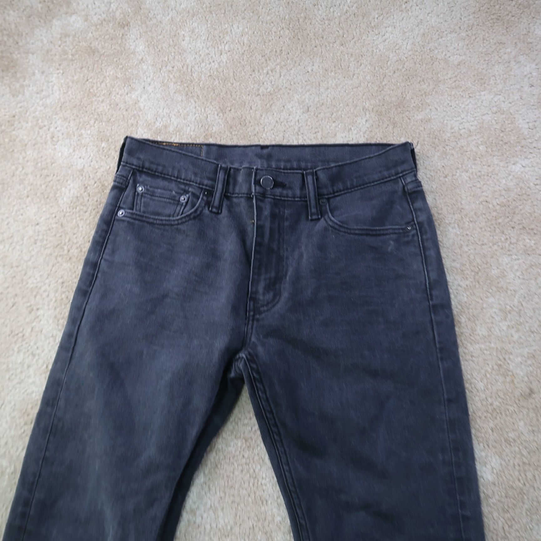 Levi's Levi's 513 Slim Straight Leg Jeans Men's 30x30 Gray Denim Pants Stretch 5-Pocket Design Regular Fit Size US 30 / EU 46 - 2 Thumbnail
