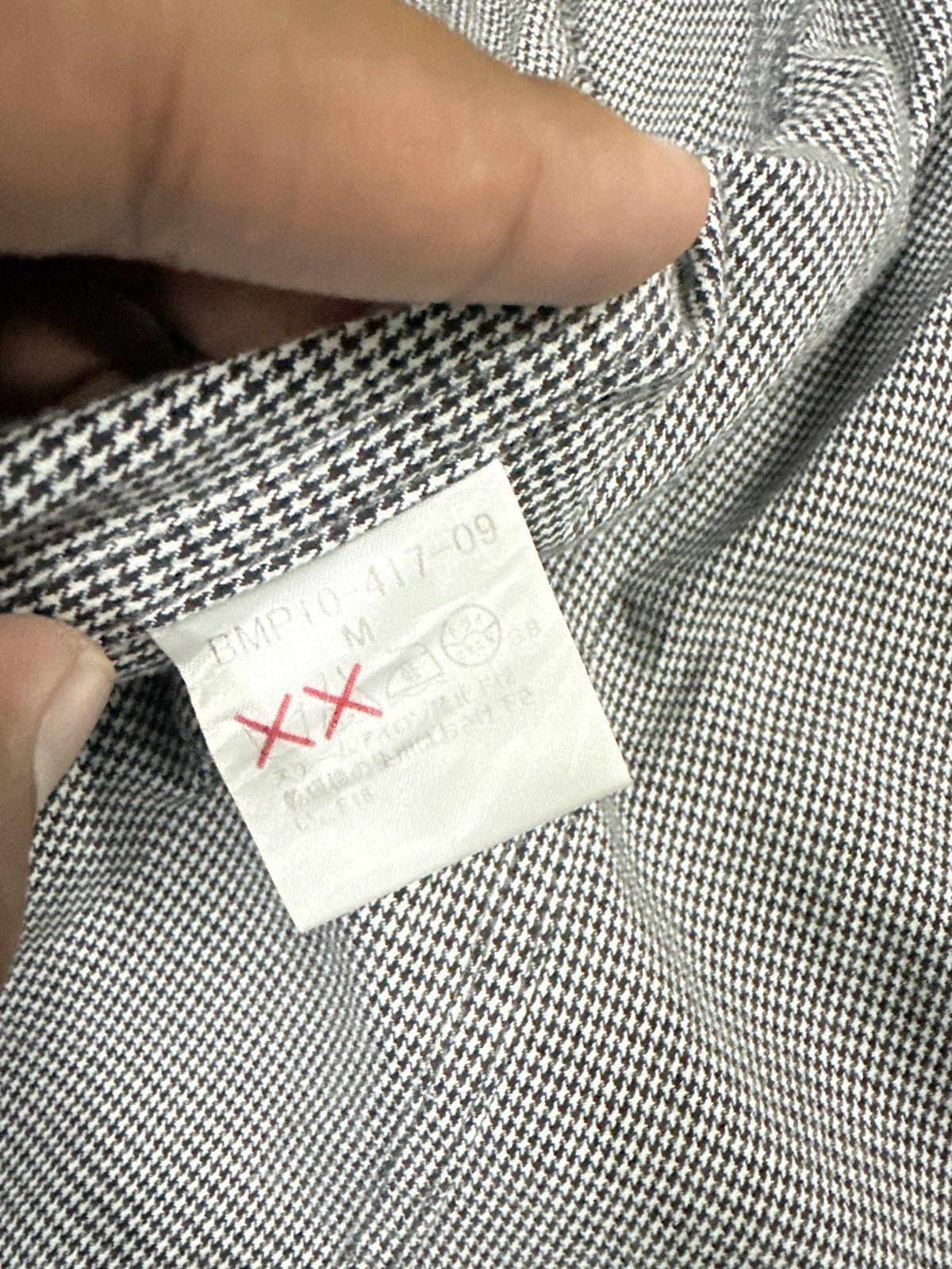 Burberry 👹Burberry Black Label Checked Trucker Jacket Size US M / EU 48-50 / 2 - 10 Thumbnail