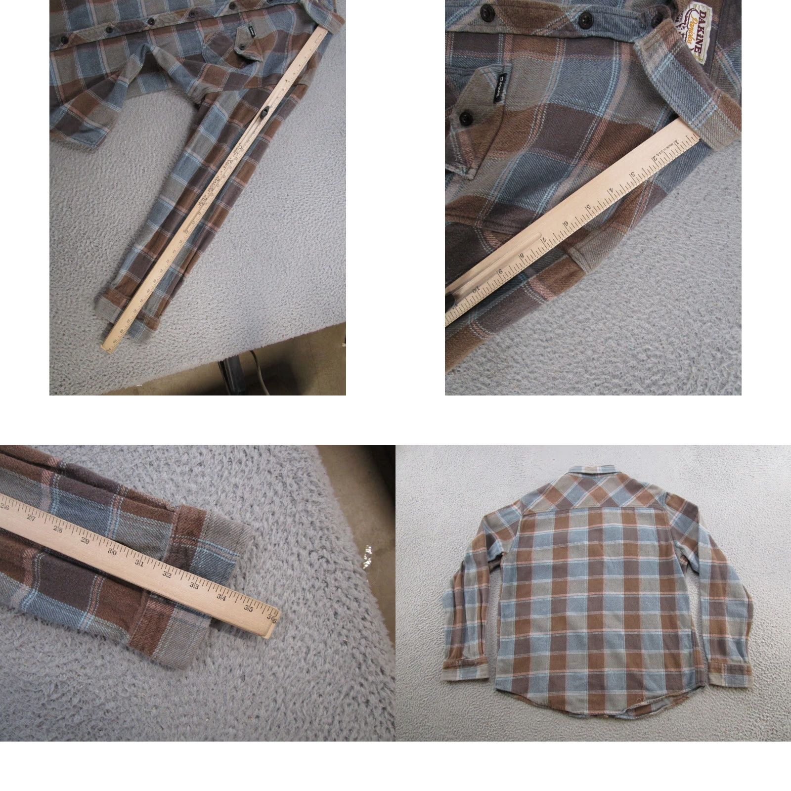 Dakine DAKINE Flannel Shirt Mens 2XL Plaid Check Paniolos Gorpcore Outdoors Shirt Size US XXL / EU 58 / 5 - 8 Thumbnail
