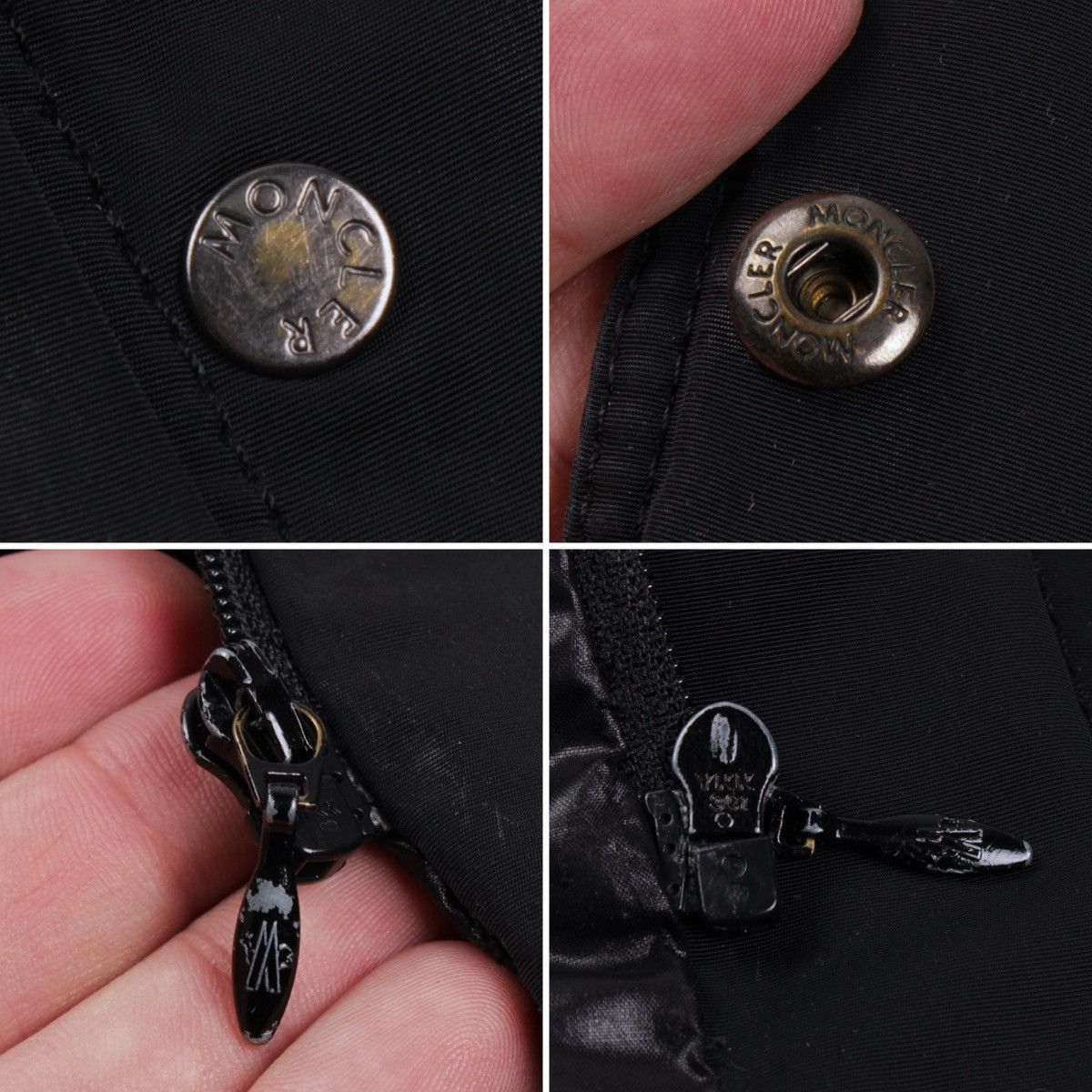 Designer × Moncler MONCLER Chataignier Giubbotto Down Black Long Jacket Coat Size S / US 4 / IT 40 - 18 Thumbnail