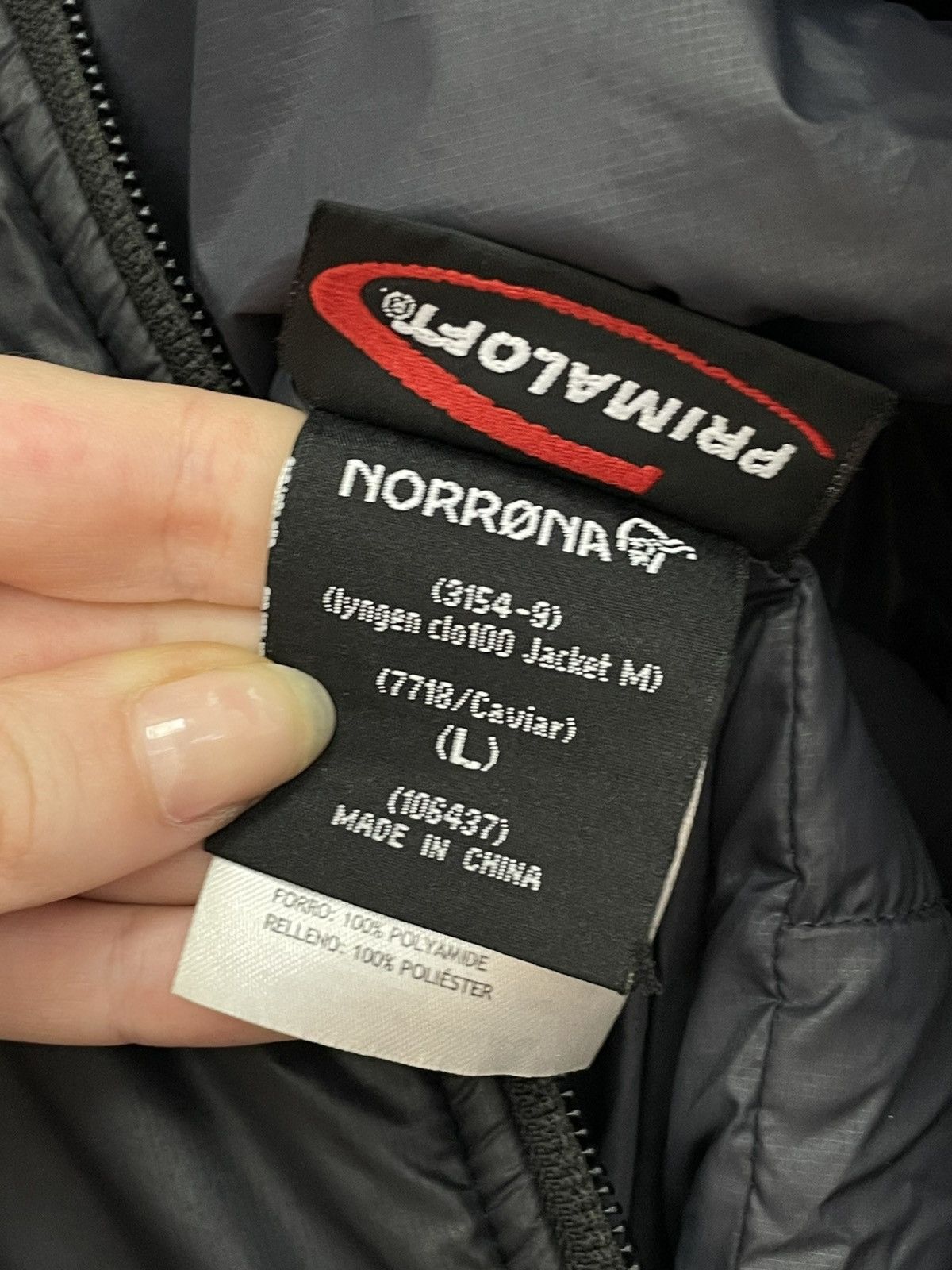 Norrona Norrona gorp core y2k primaloft rain jacket Size US L / EU 52-54 / 3 - 10 Thumbnail
