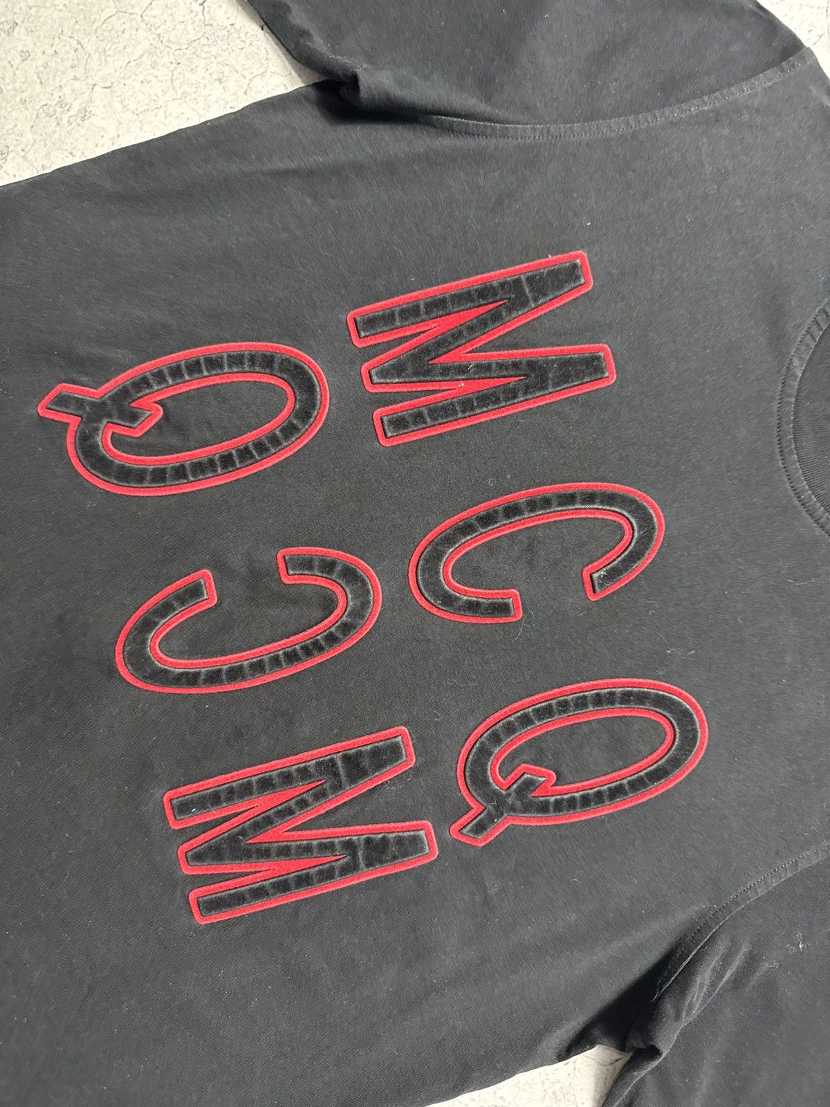 Alexander McQueen Alexander McQueen MCQ Black Big Logo T-Shirt Size S Size US S / EU 44-46 / 1 - 6 Thumbnail
