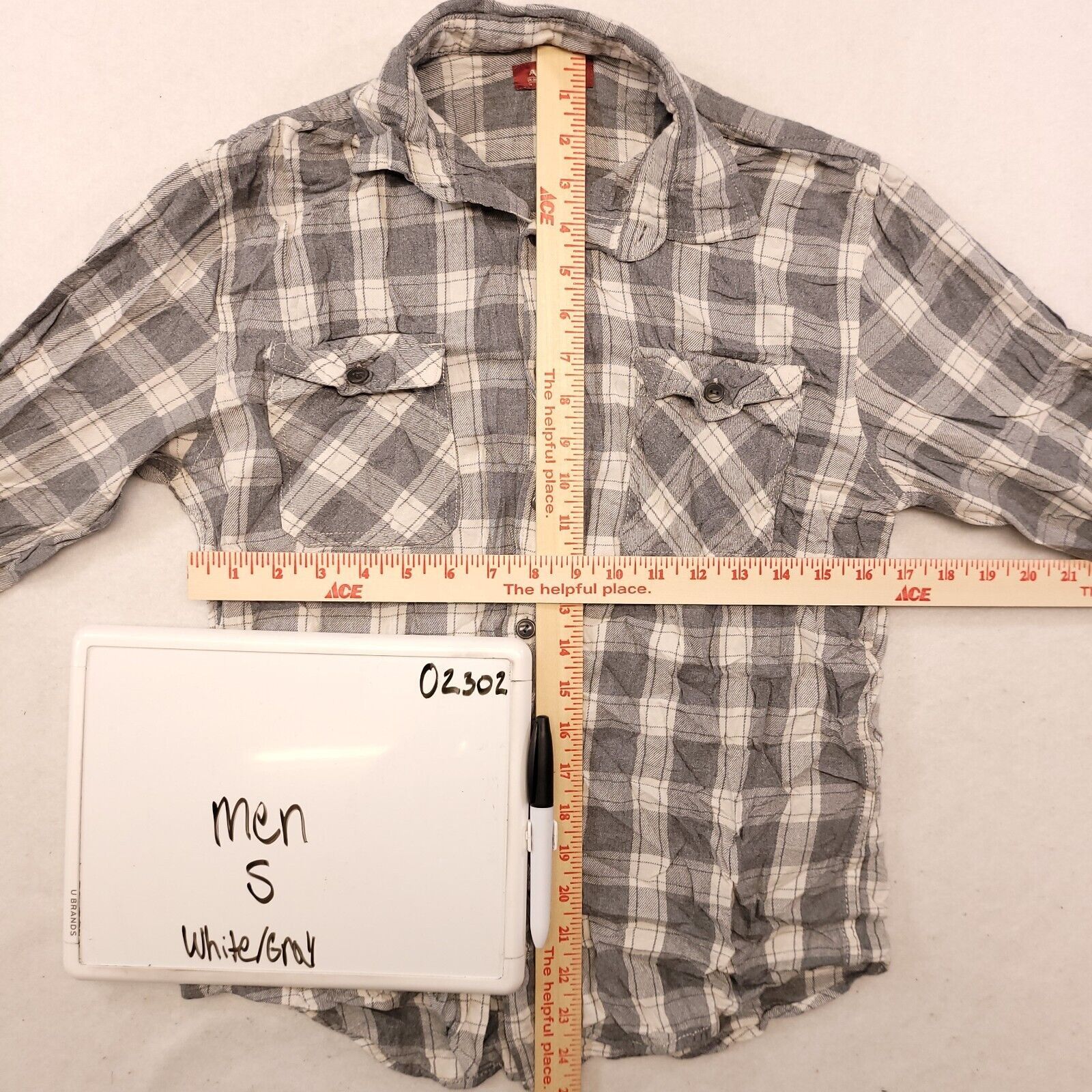 Arizona Jean Co. Arizona Jean Co Tartan Flannel Button Up Shirt Mens Size S Size US S / EU 44-46 / 1 - 6 Thumbnail