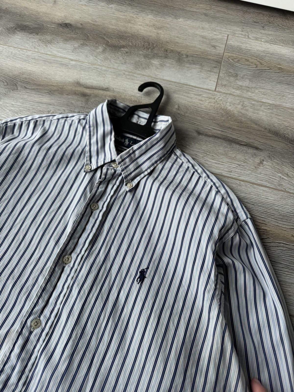 Polo Ralph Lauren Vintage Polo Ralph Lauren Stripped Long Sleeve Shirt Size US L / EU 52-54 / 3 - 7 Thumbnail