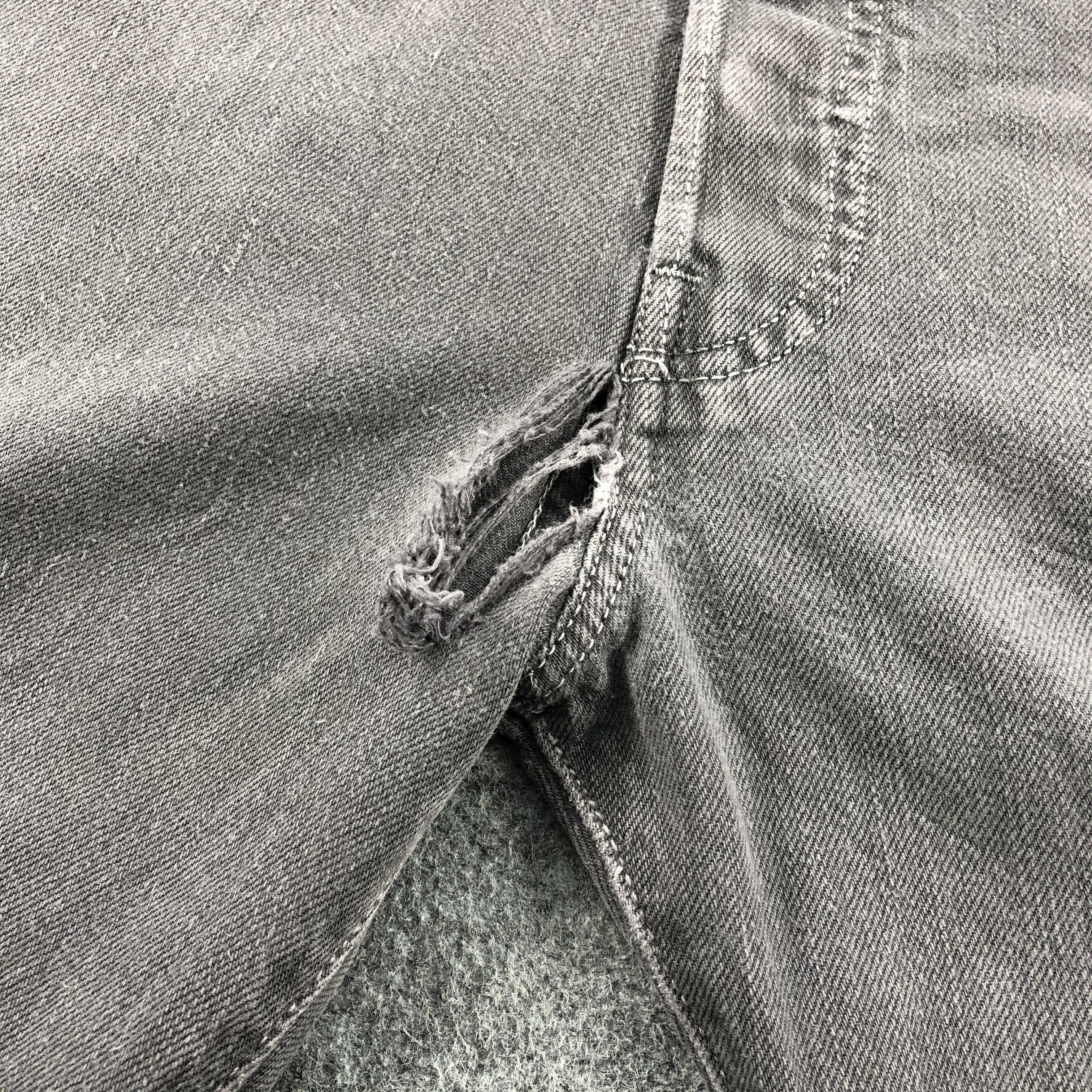 Levi's Vintage Faded Black Levis 501 Jeans-JM1667 Size US 38 / EU 54 - 10 Thumbnail