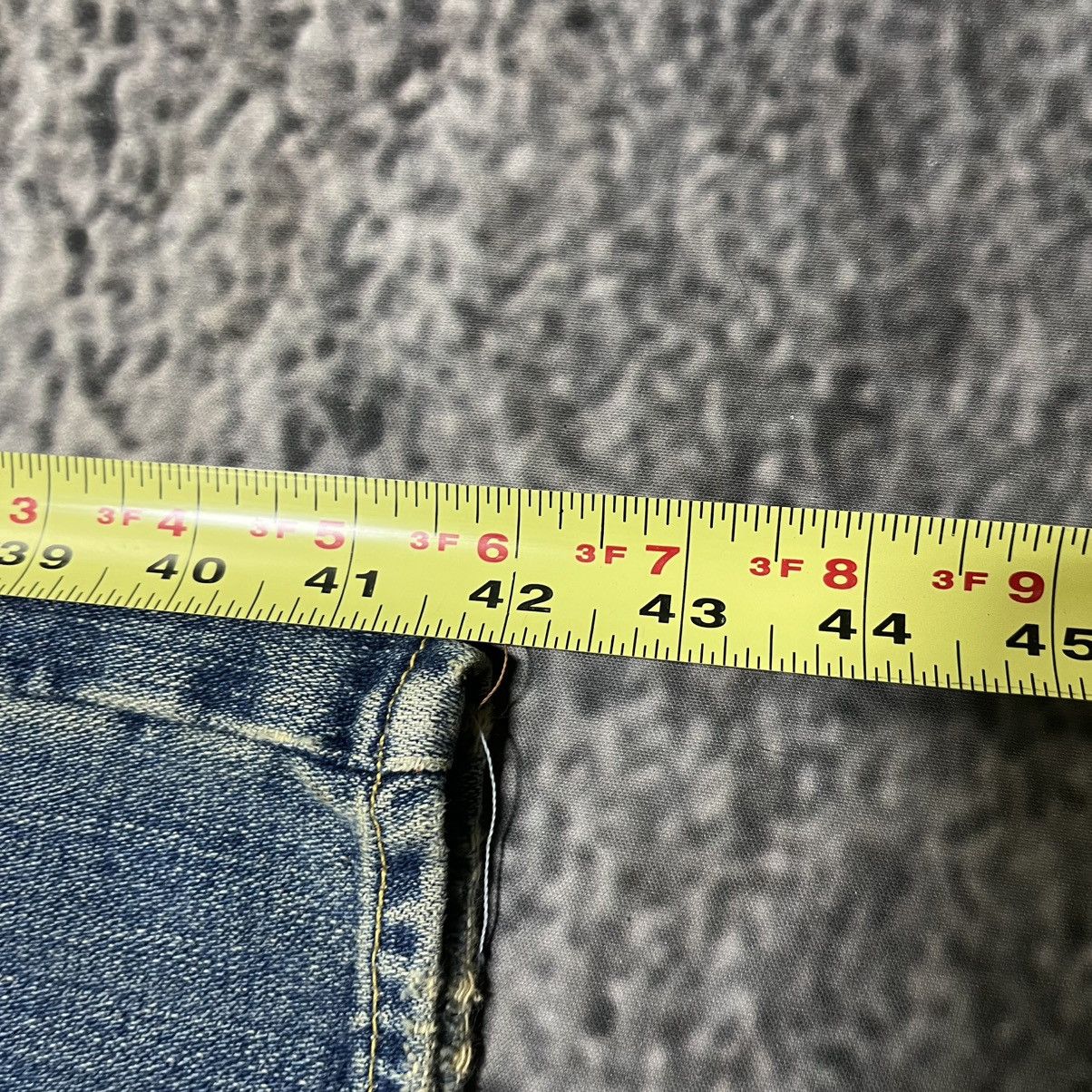 American Eagle Outfitters Vintage Y2K American Eagle Blue Faded Baggy Wide Leg Jeans Size US 38 / EU 54 - 14 Thumbnail
