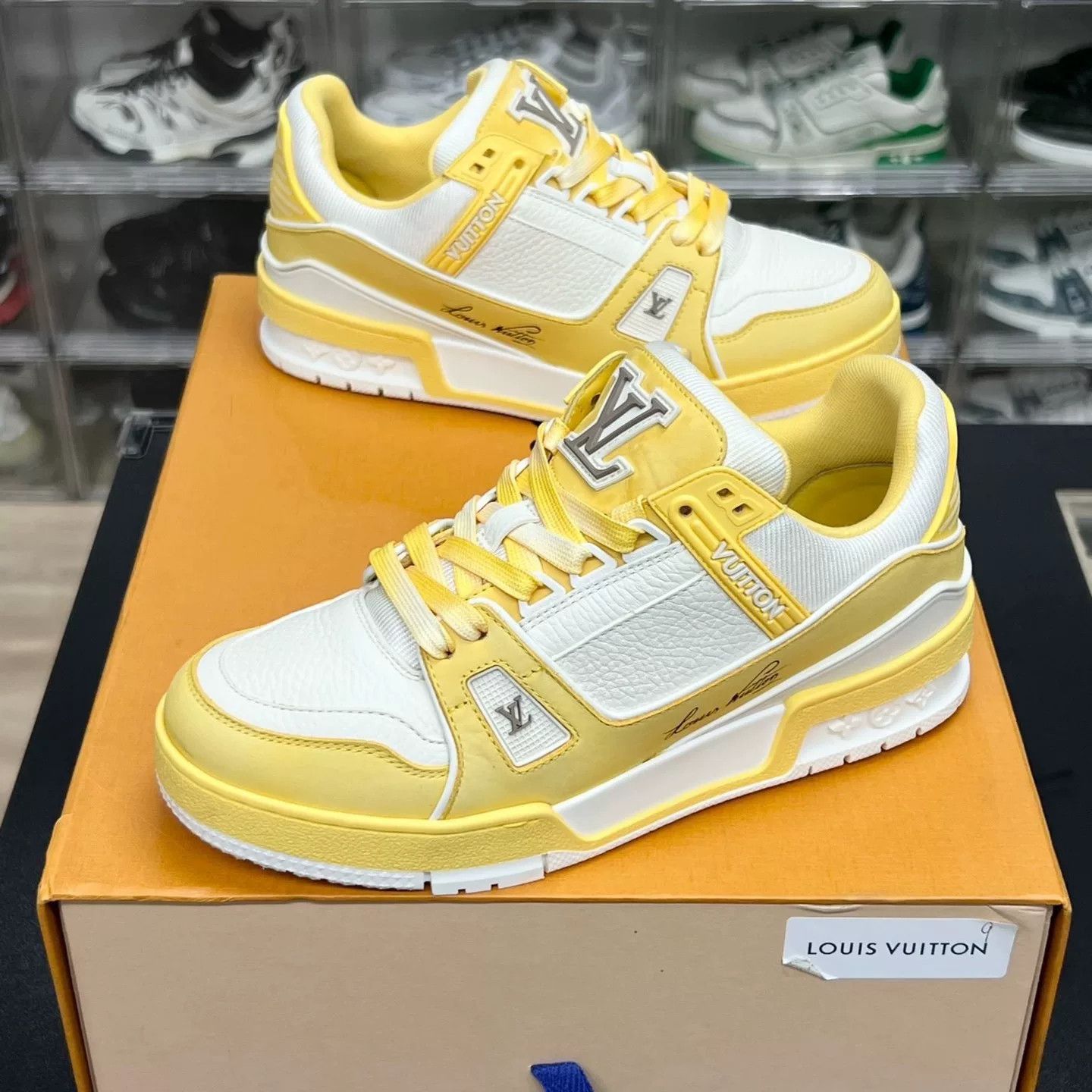 Louis Vuitton Louis Vuitton Yellow Designer Casual Size US S / EU 44-46 / 1 - 1 Thumbnail