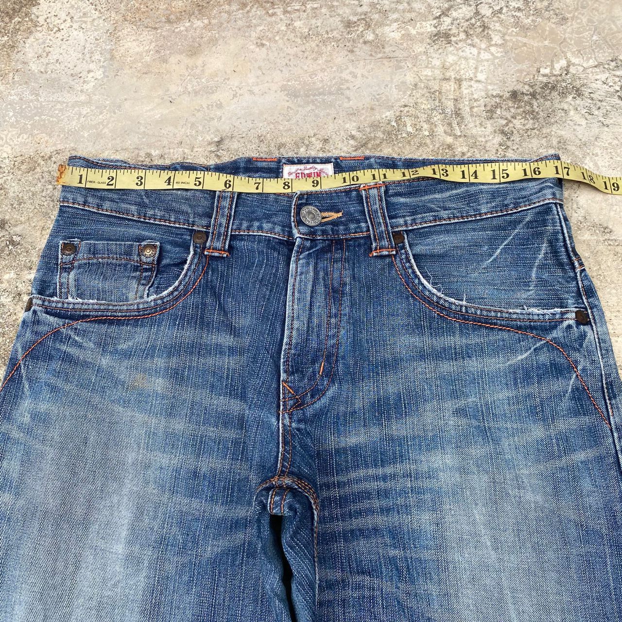 Edwin Vintage Edwin Exclusive XV Distressed Denim Size US 34 / EU 50 - 4 Thumbnail