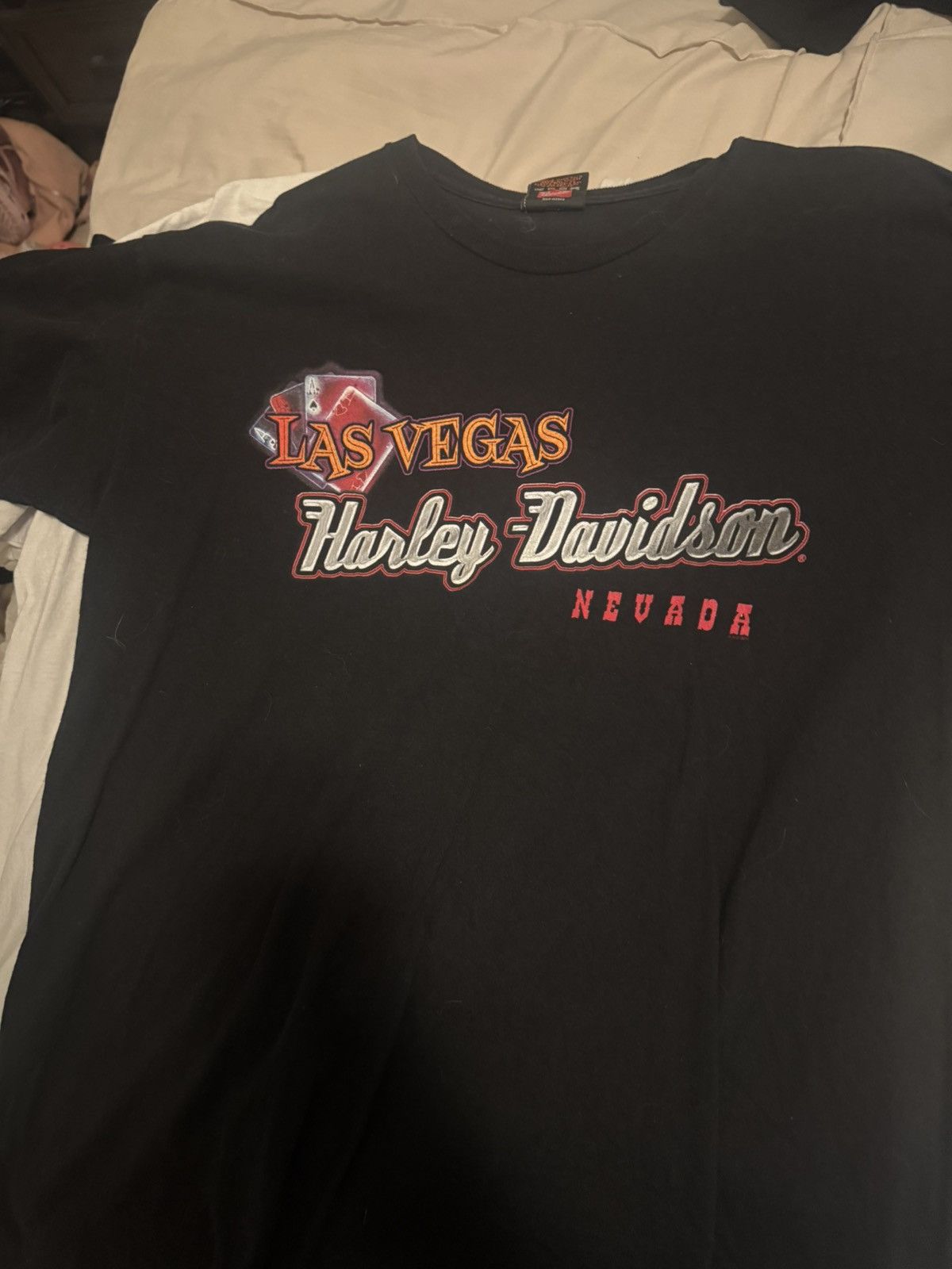 Harley Davidson × Vintage Vintage Harley Davidson LAS VEGAS, NV Tee Size US L / EU 52-54 / 3 - 3 Thumbnail