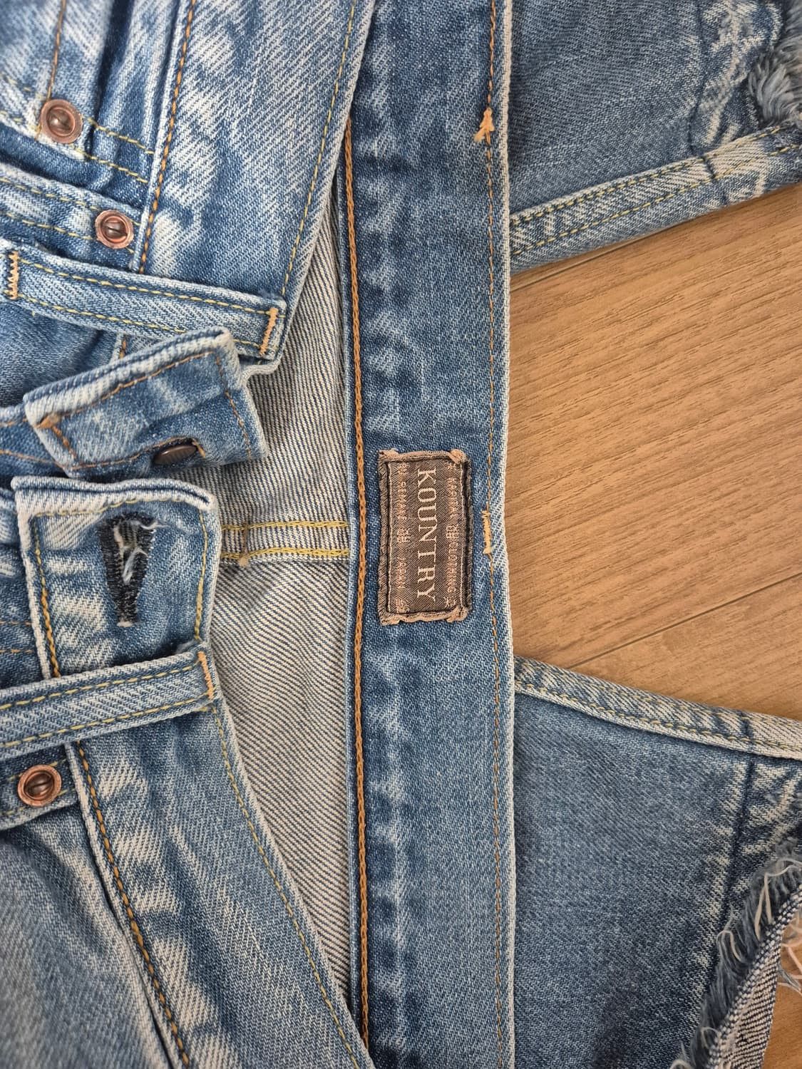 Kapital Kapital Bone Denim Shorts Size US 32 / EU 48 - 3 Thumbnail