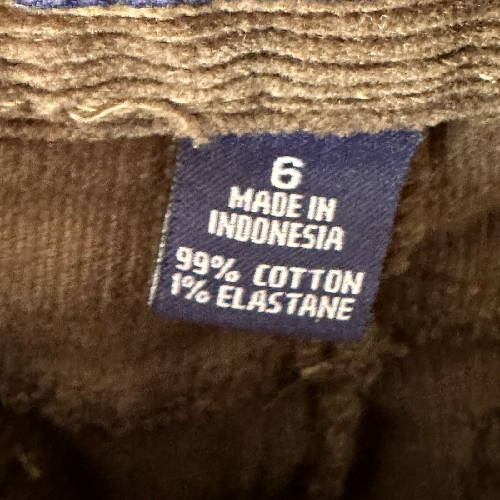 Chaps Chaps Dark Green Corduroy Mid Rise Straight Leg Pant Size 28" / US 6 / IT 42 - 6 Thumbnail