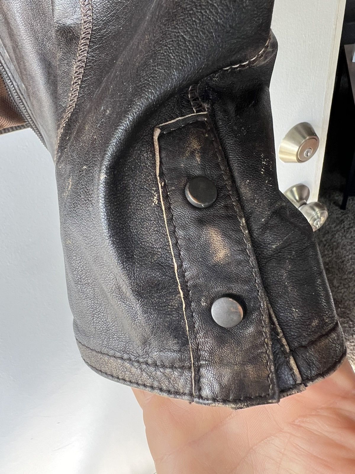 Gimo's Gino’s Brown leather Jacket Size US L / EU 52-54 / 3 - 6 Thumbnail