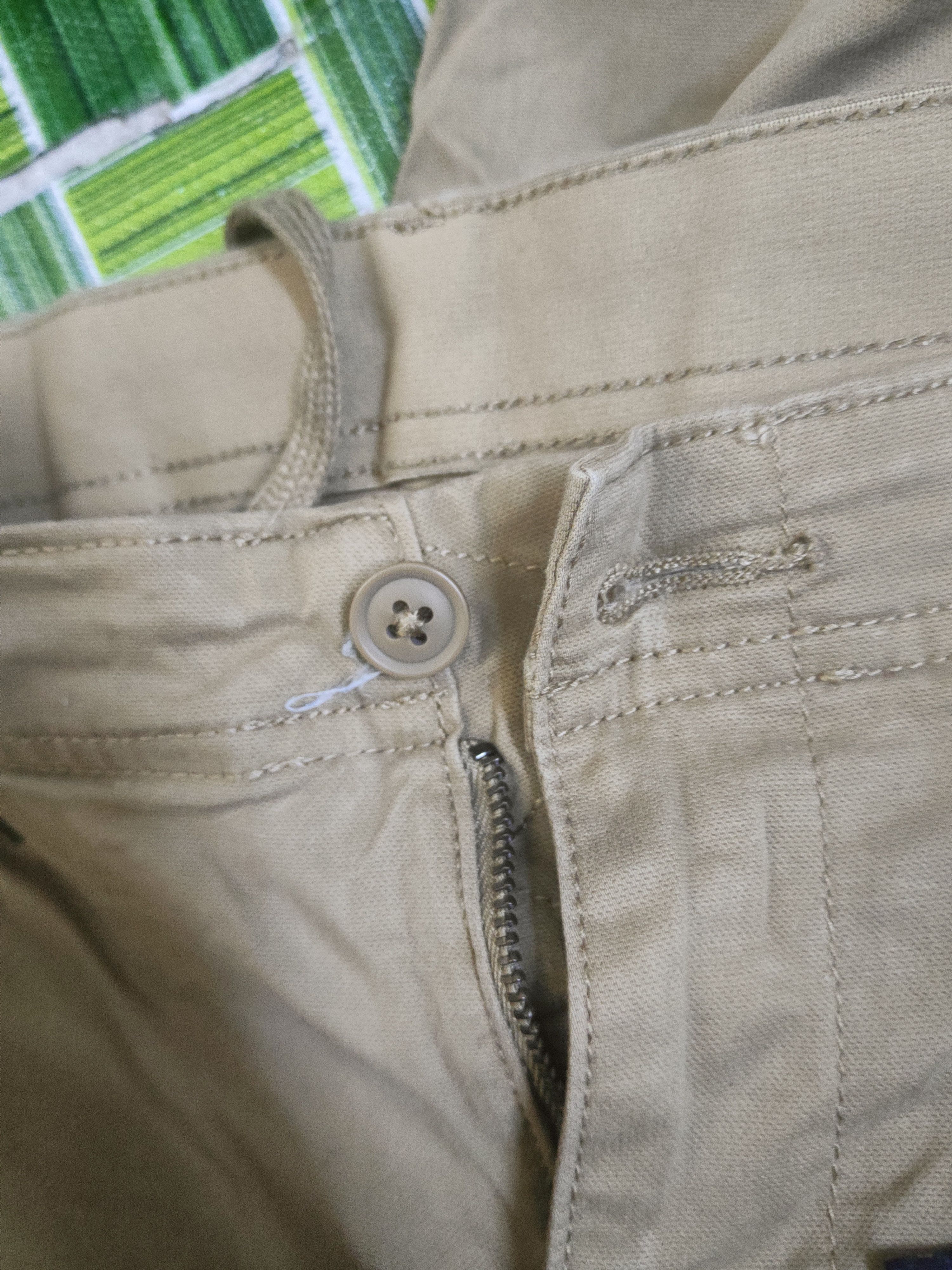 Japanese Brand DL Uniqlo Beige Multipocket Custom Pants #46-025 Size US 32 / EU 48 - 14 Thumbnail