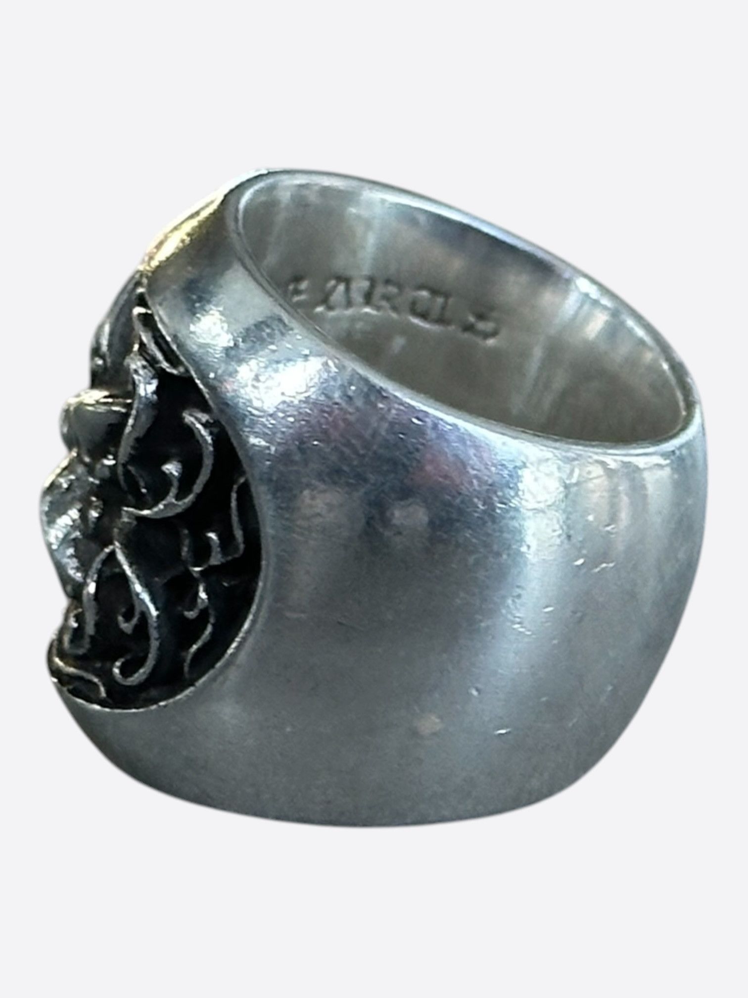 Chrome Hearts Chrome Hearts Silver Oval Star Ring Size ONE SIZE - 3 Thumbnail