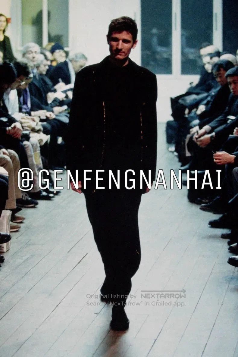 Yohji Yamamoto Yohji Yamamoto 00AW Couture Wool Blazer. Size US L / EU 52-54 / 3 - 4 Thumbnail