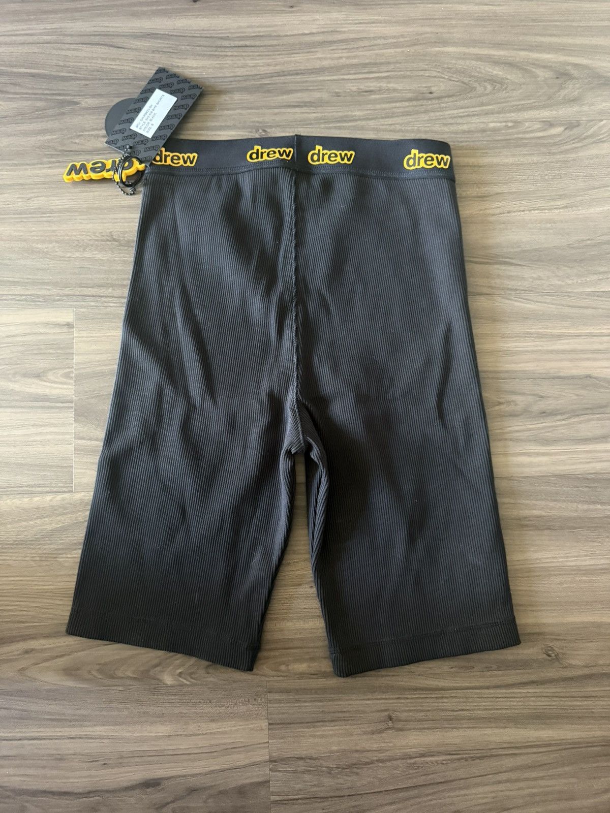 Drew House Drew House Ribbed Biker Shorts Black Size S Logo Waistband Size 30" / US 8 / IT 44 - 6 Thumbnail