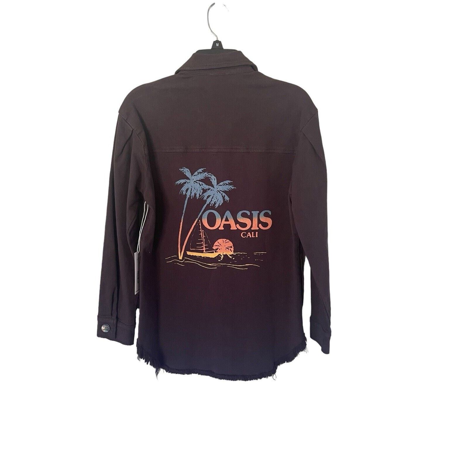 Other RG Kane Black Cotton Denim Shirt Jacket Oasis Cali Small Size S / US 4 / IT 40 - 4 Thumbnail