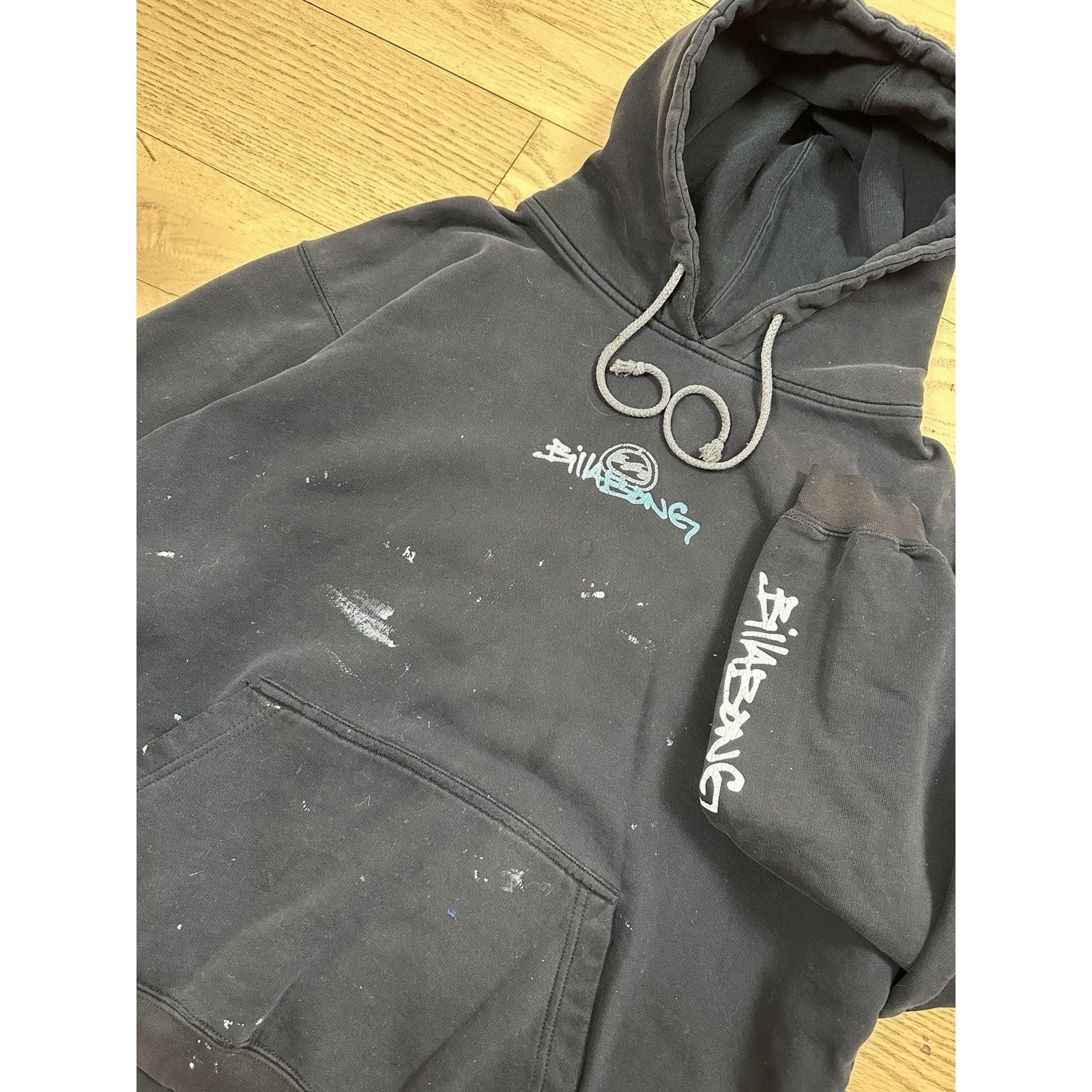 Billabong × Vintage Vintage y2k Billabong surf hoodie Size US L / EU 52-54 / 3 - 3 Thumbnail