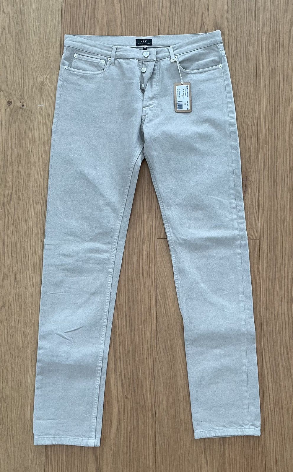A.P.C. A.P.C. Petit New Standard jeans taupe - 33 Size US 33 - 1 Thumbnail