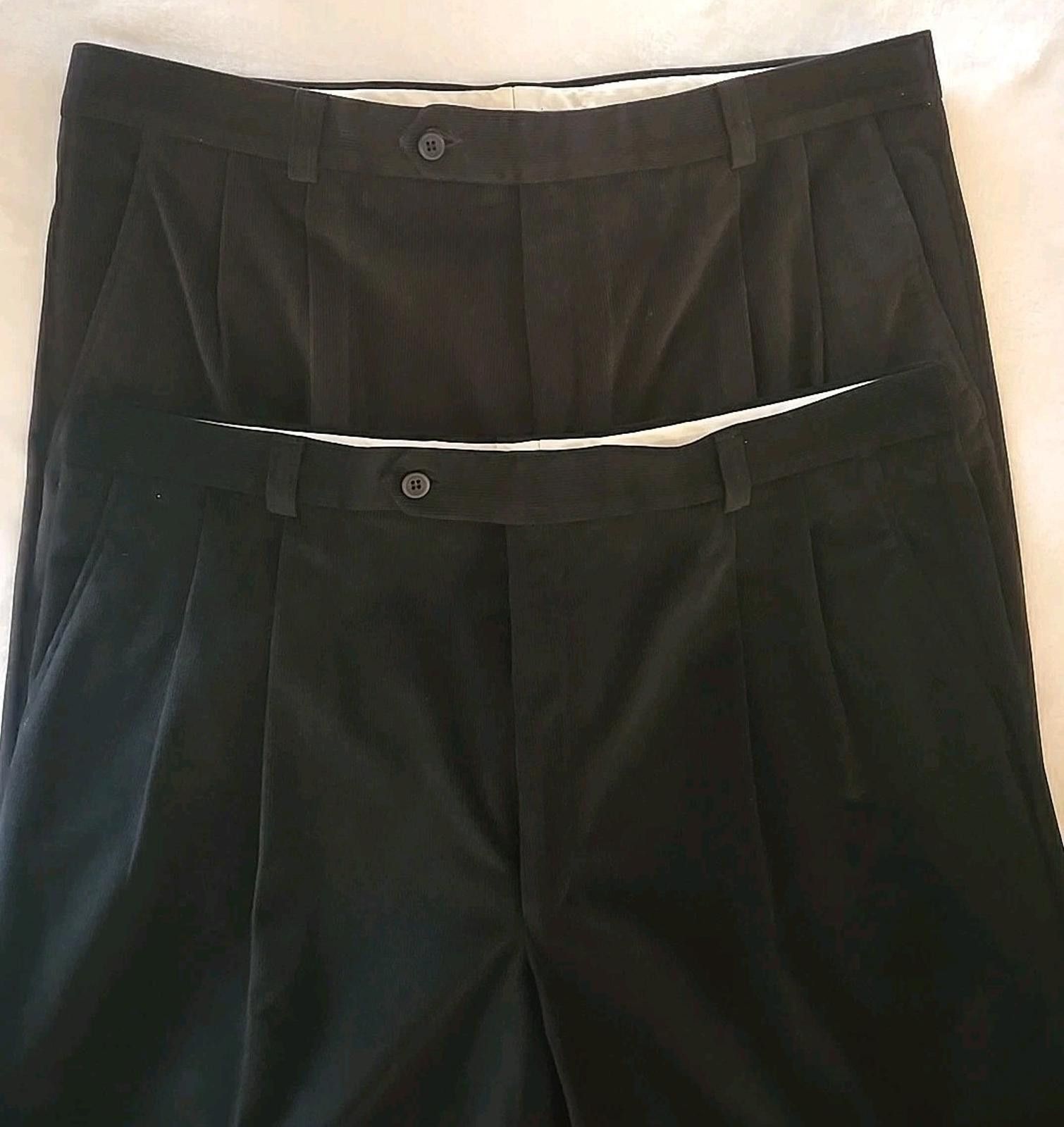 Other Lot Of 2 Ballin Relax Corduroy Pants Mens 38x31 Pleated Size US 38 / EU 54 - 2 Thumbnail