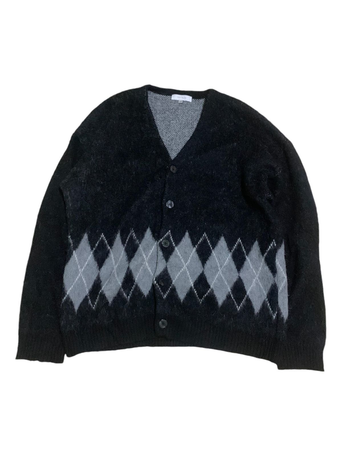 Japanese Brand × Vintage Tonywack mohair fuzz cardigan ifsixwasnine lgb style Size US L / EU 52-54 / 3 - 1 Thumbnail