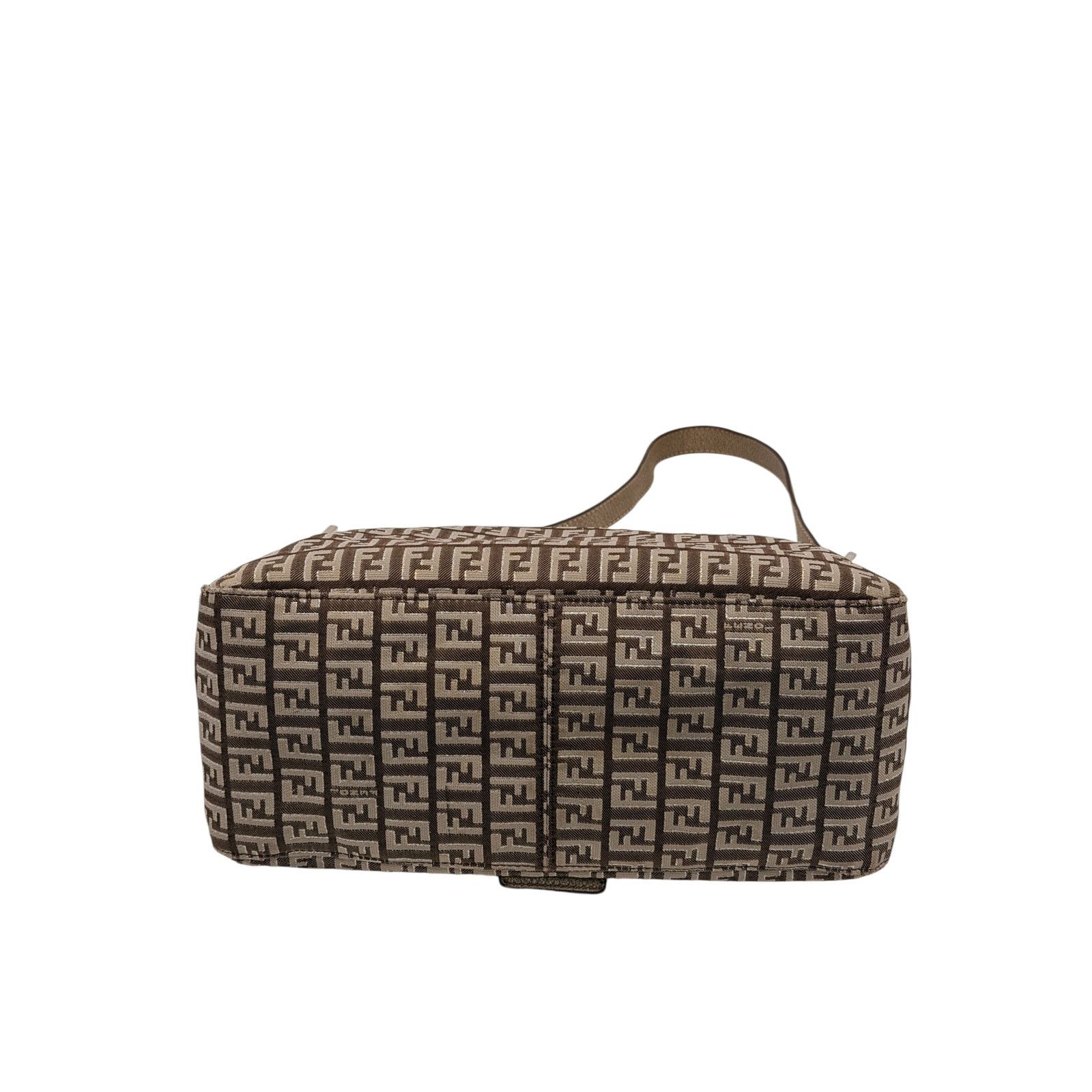 Fendi Fendi Zucchino Fabric and Leather Mama Baguette Bag Size ONE SIZE - 7 Thumbnail