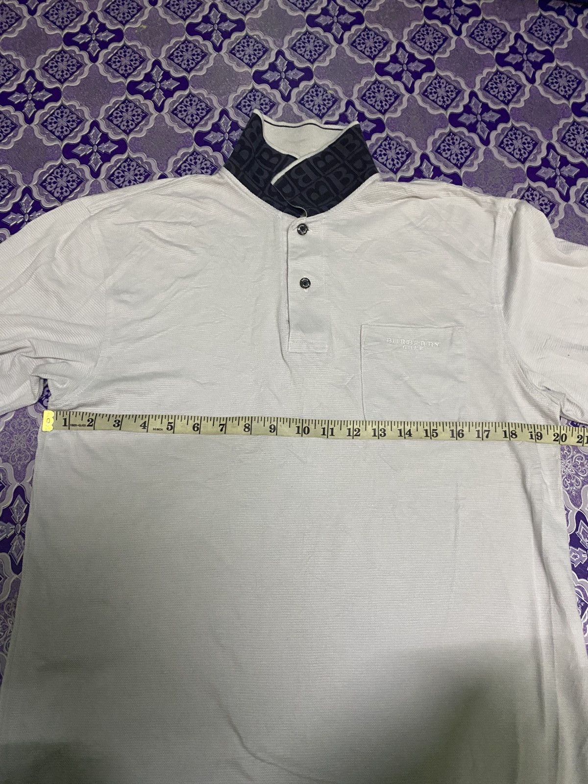 Burberry × Designer × Vintage Vintage 90s burberry long sleeve very rare Size US L / EU 52-54 / 3 - 9 Thumbnail