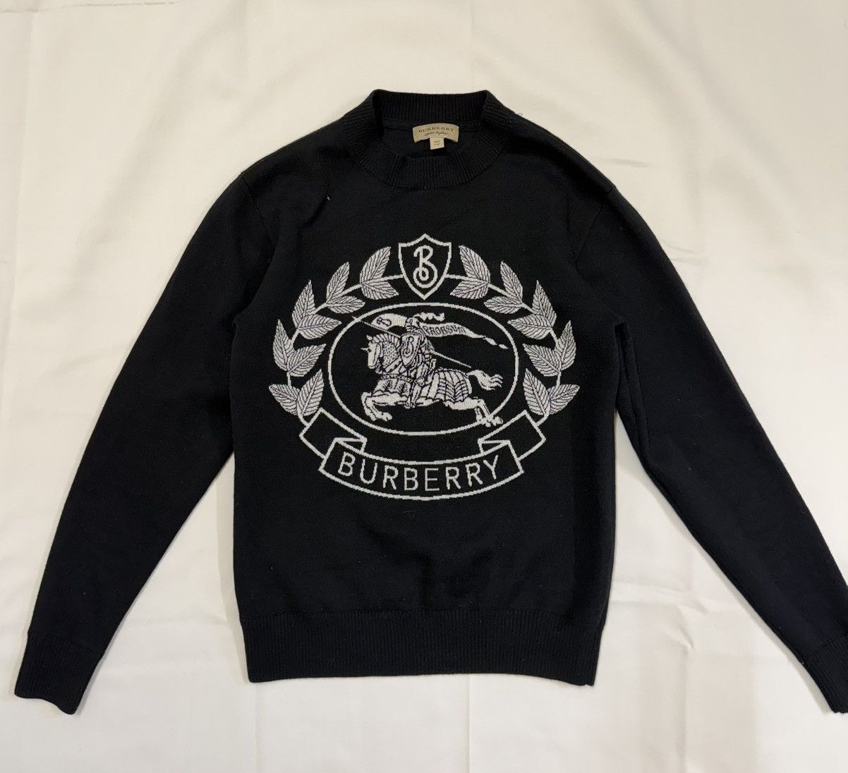 Burberry Burberry Merino Wool Sweater Size XXS / US 00 / IT 34 - 1 Thumbnail